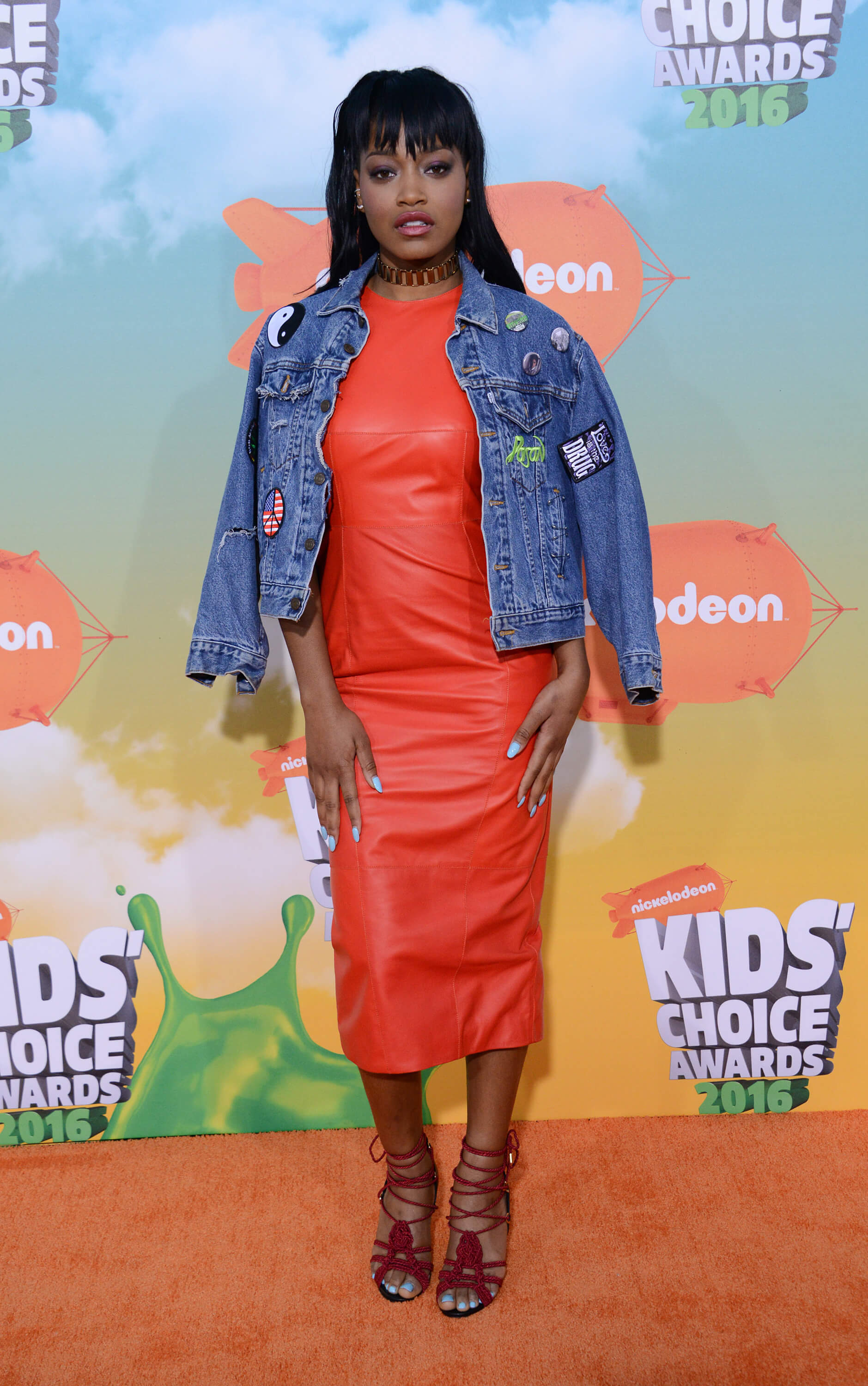Keke Palmer attends 2016 Nickelodeon Kids Choice Awards