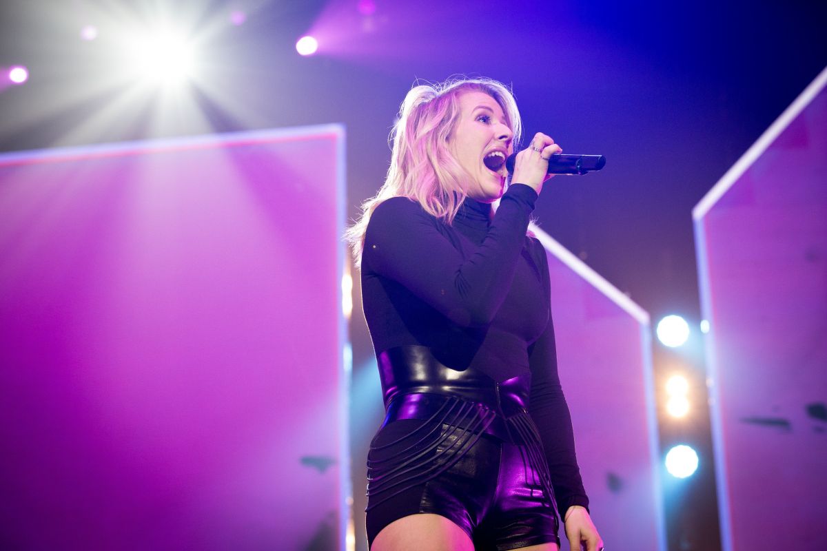 Ellie Goulding performs at Capital FM Arena in Nottingham