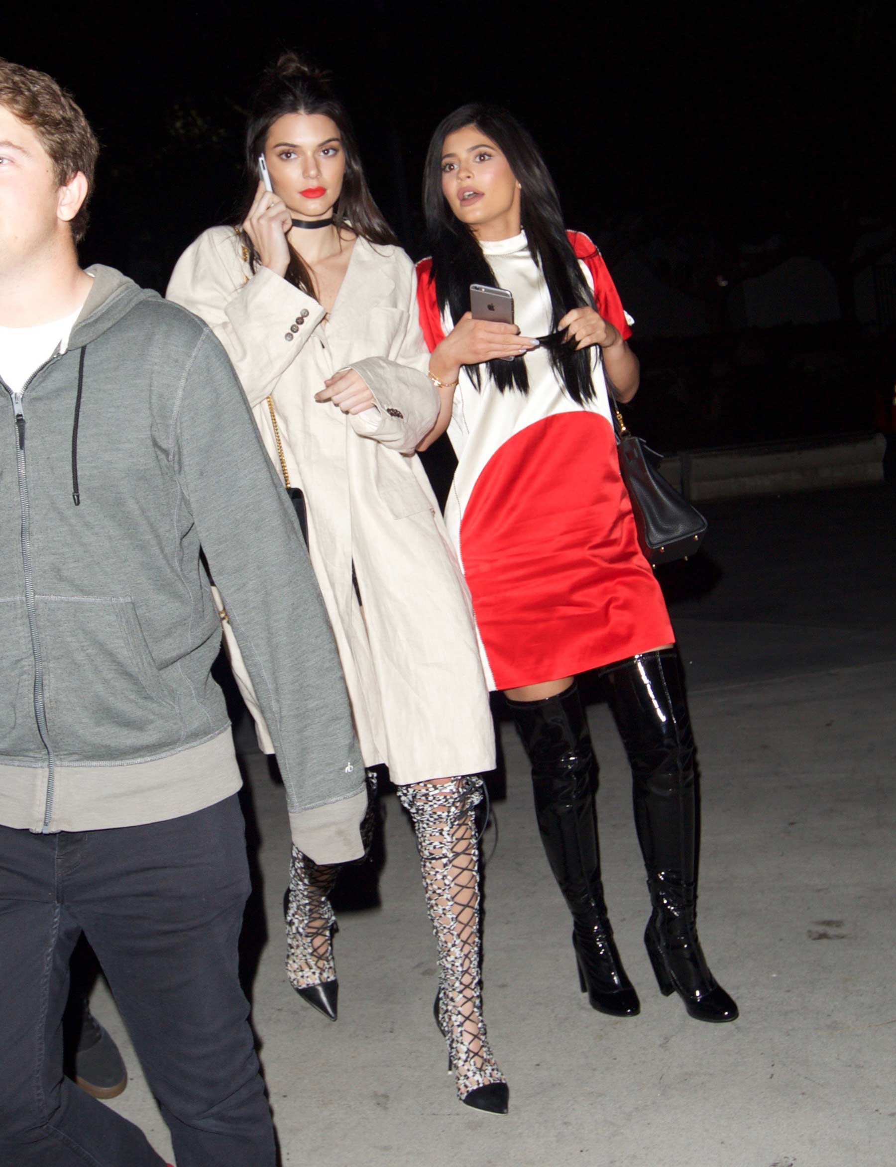 Kylie Jenner leaving the Staples Center