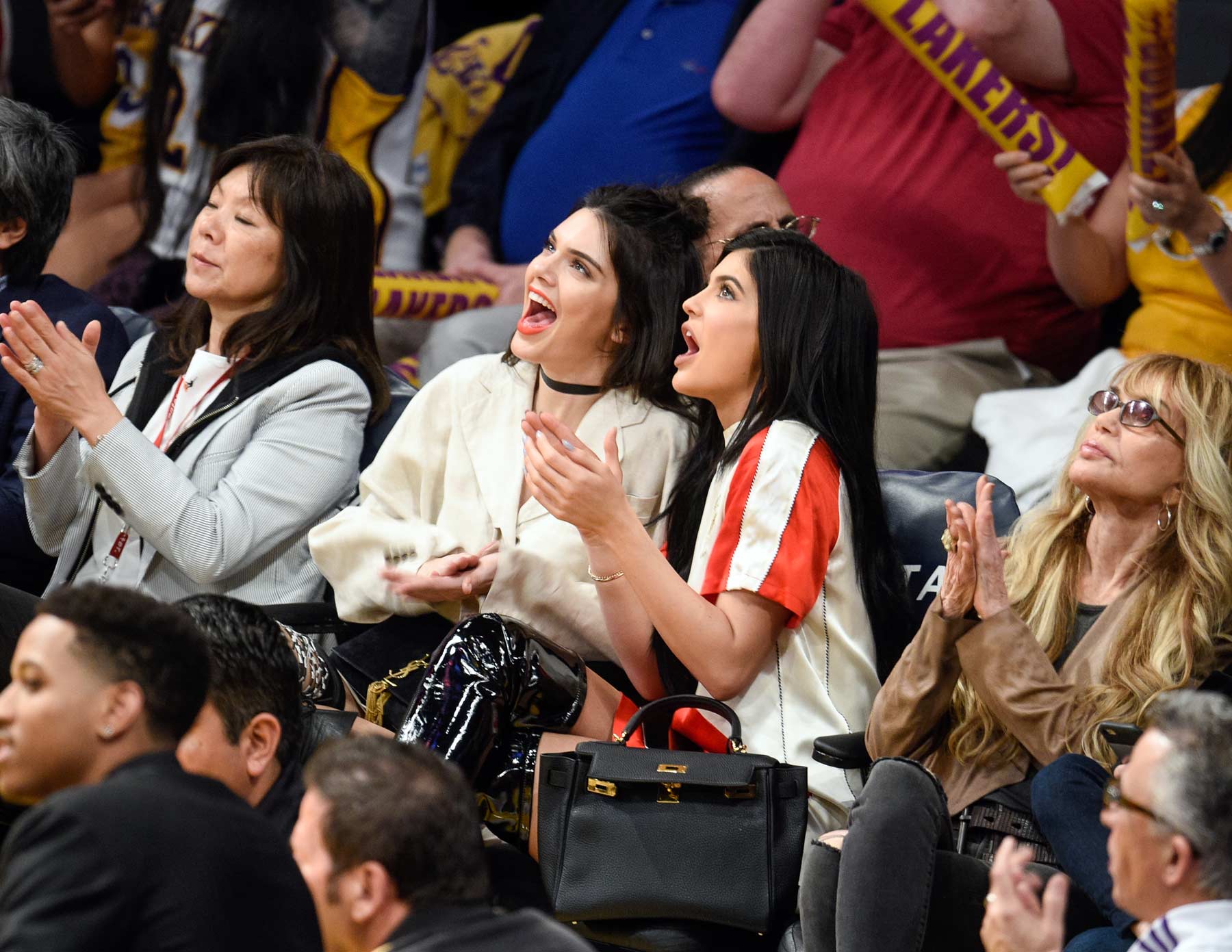 Kylie Jenner leaving the Staples Center