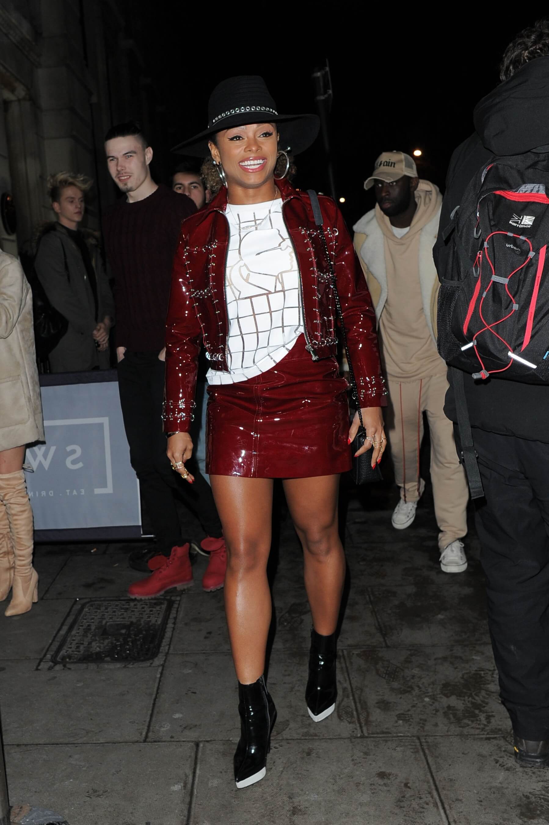 Fleur East attends After-Party during London Fashion Week