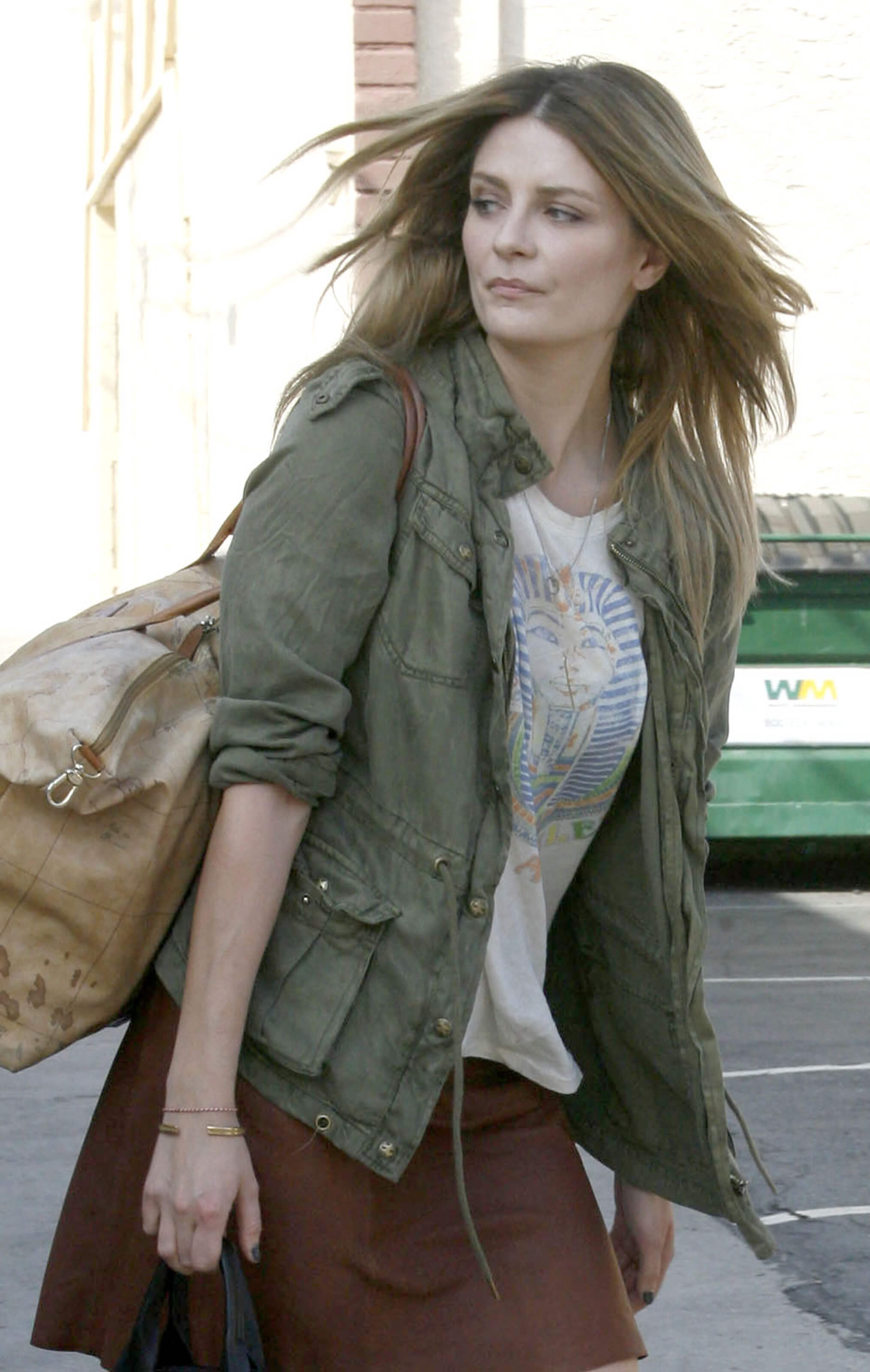 Mischa Barton at DWTS studio Hollywood