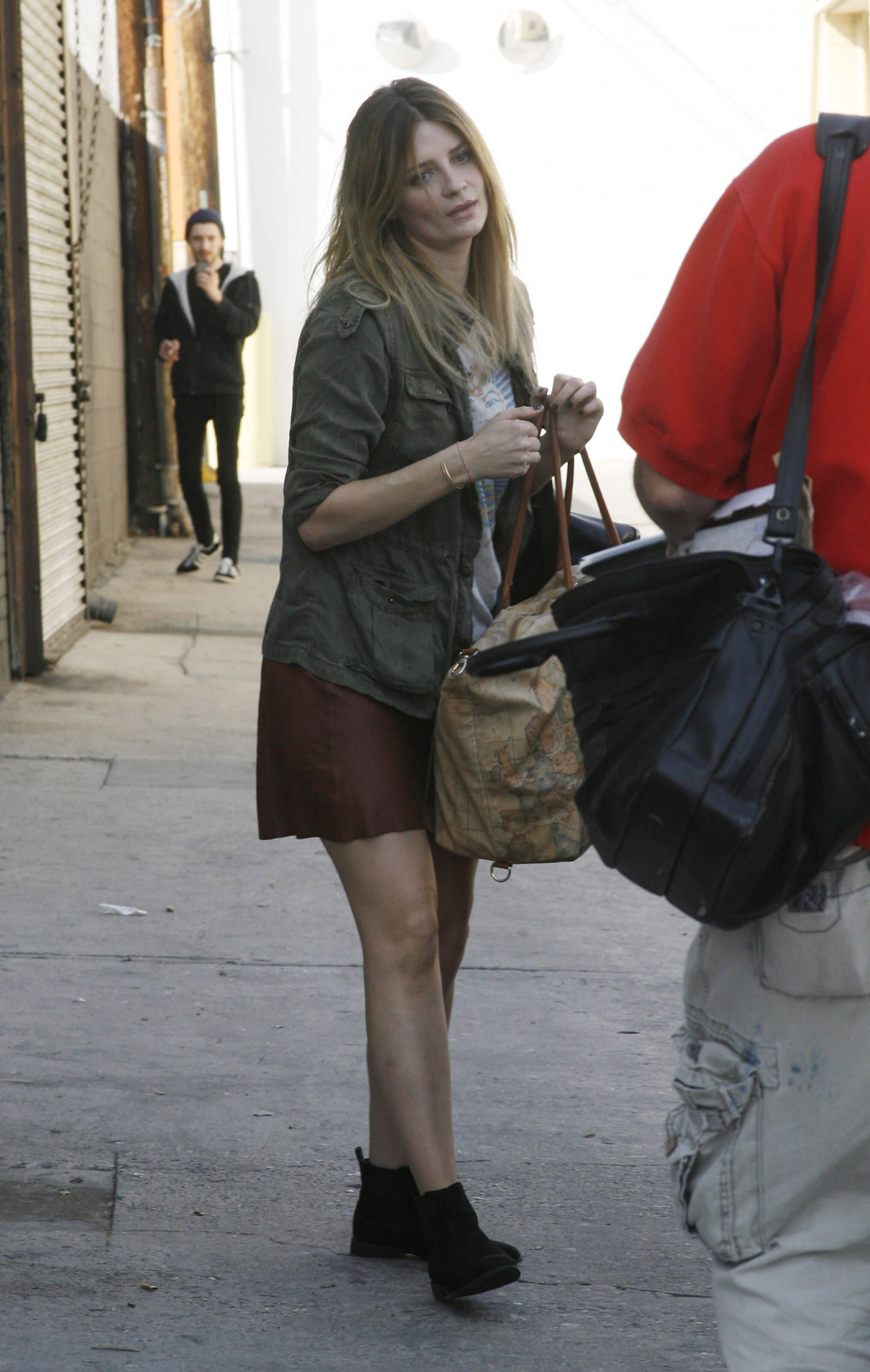 Mischa Barton at DWTS studio Hollywood