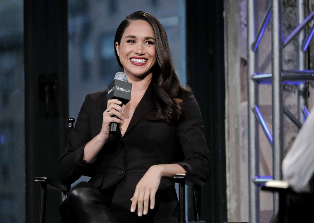 Meghan Markle at the AOL Build Speaker Series for Suits