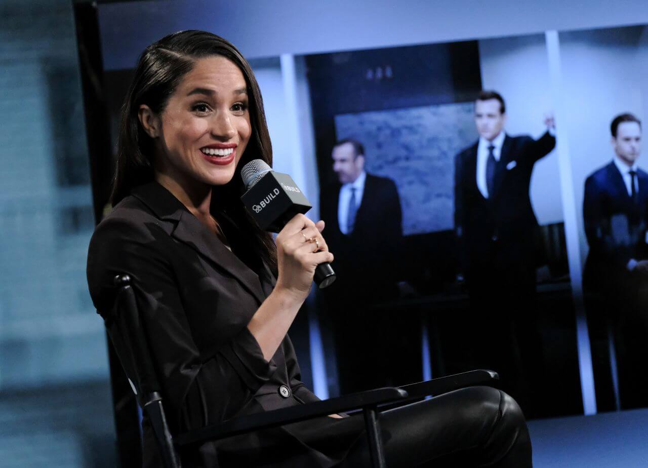 Meghan Markle at the AOL Build Speaker Series for Suits