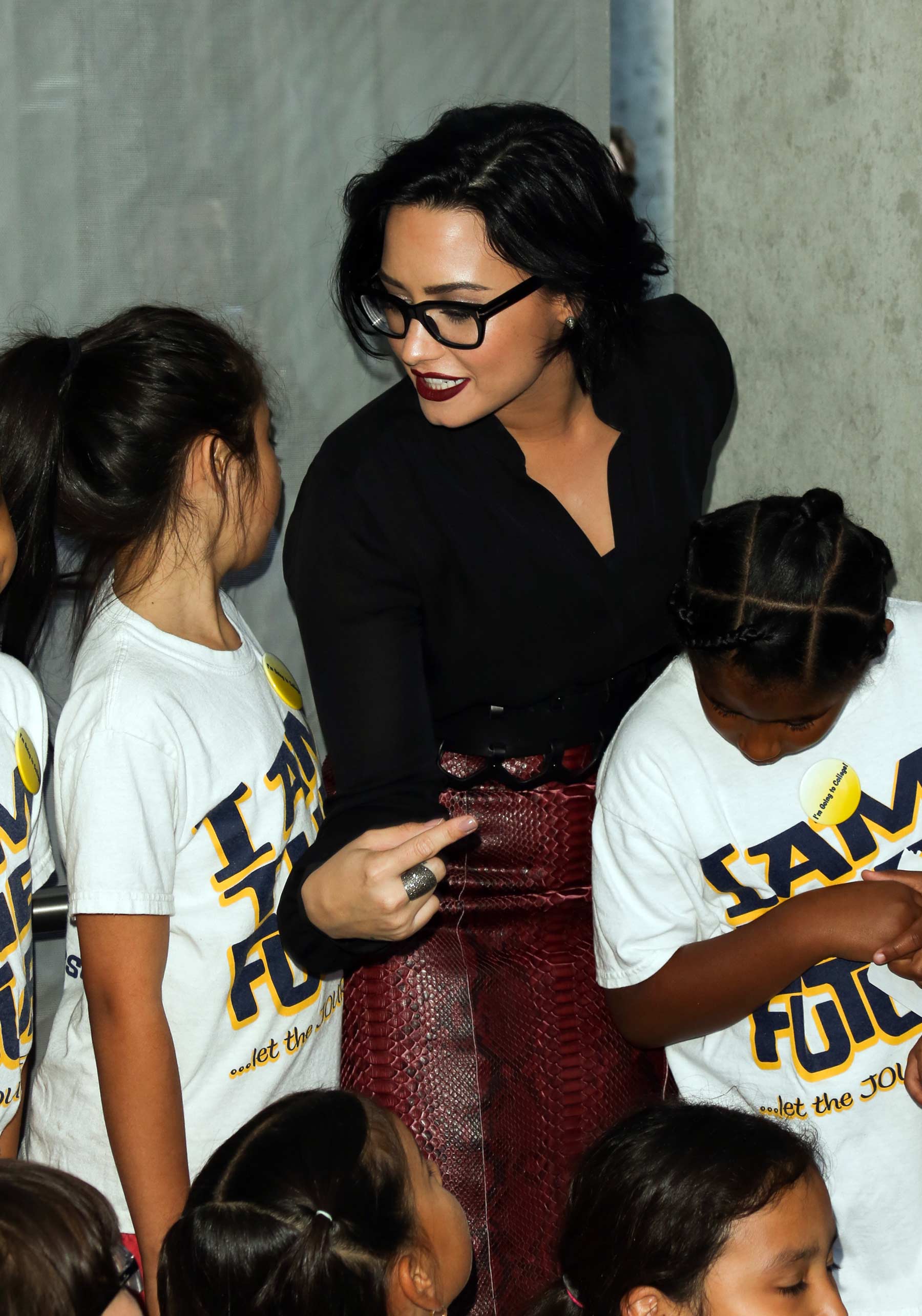 Demi Lovato attends I Have A Dream Foundation 3rd Dreamer Dinner