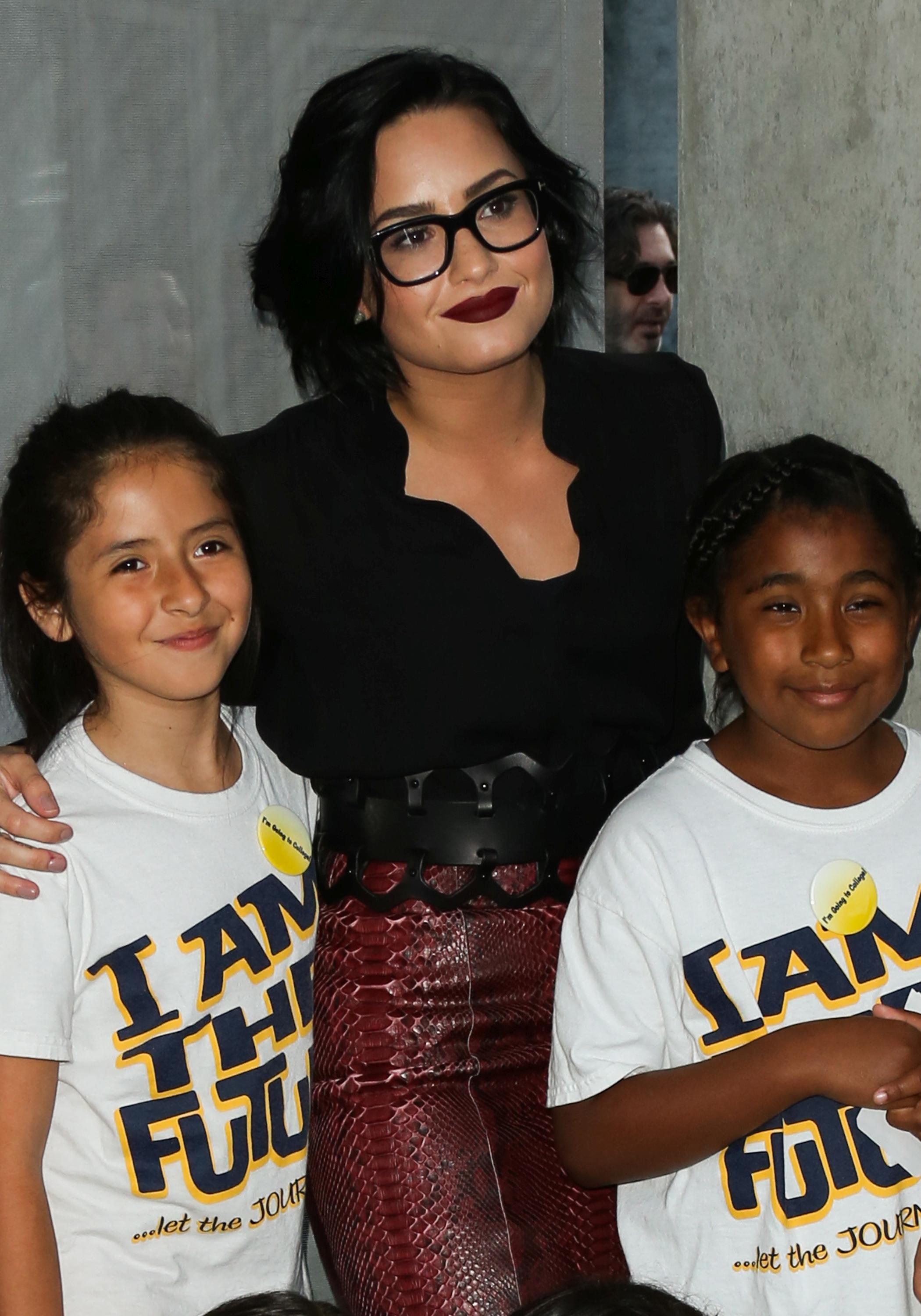 Demi Lovato attends I Have A Dream Foundation 3rd Dreamer Dinner