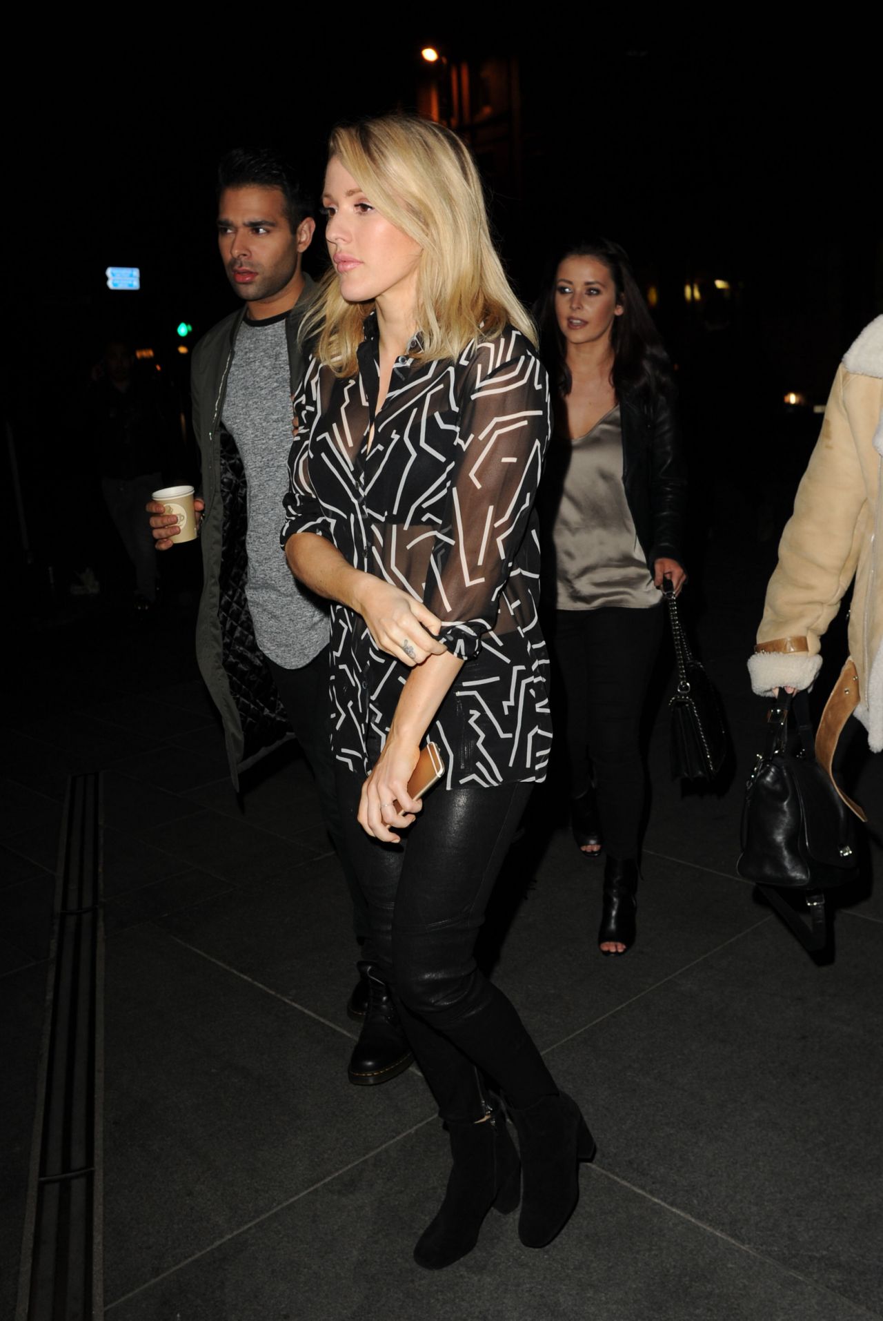 Ellie Goulding out in Manchester