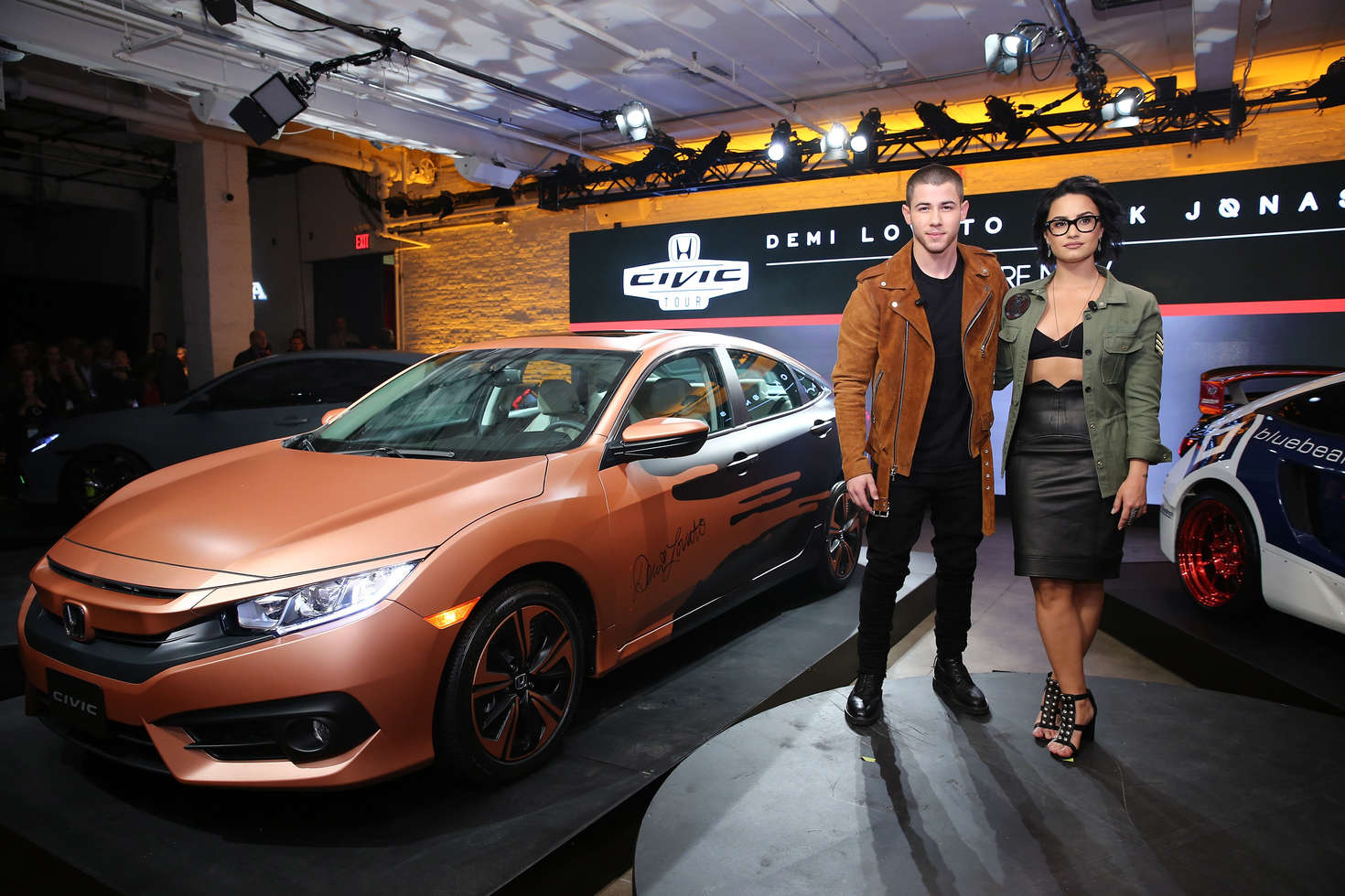 Demi Lovato attends the Honda Civic Event