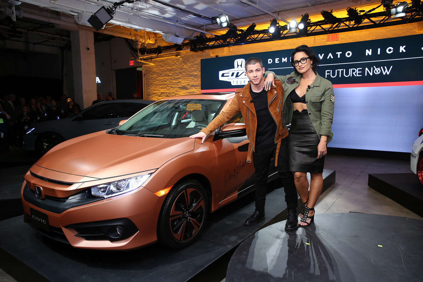 Demi Lovato attends the Honda Civic Event