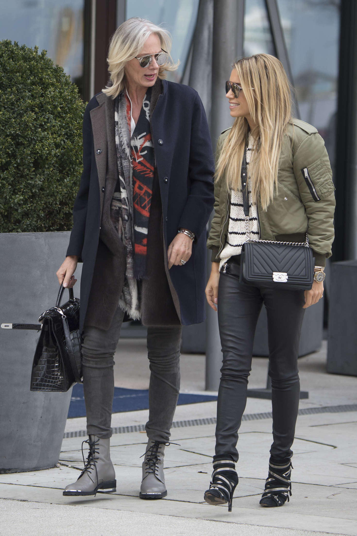 Sylvie Meis out in Hamburg