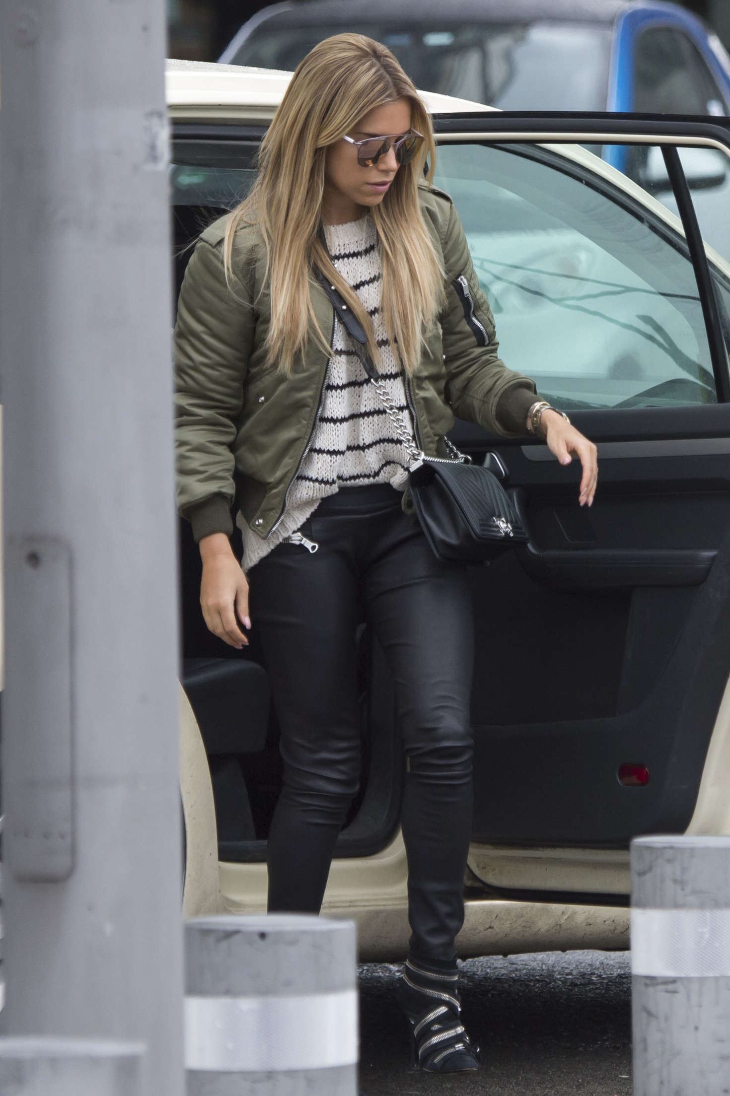 Sylvie Meis out in Hamburg