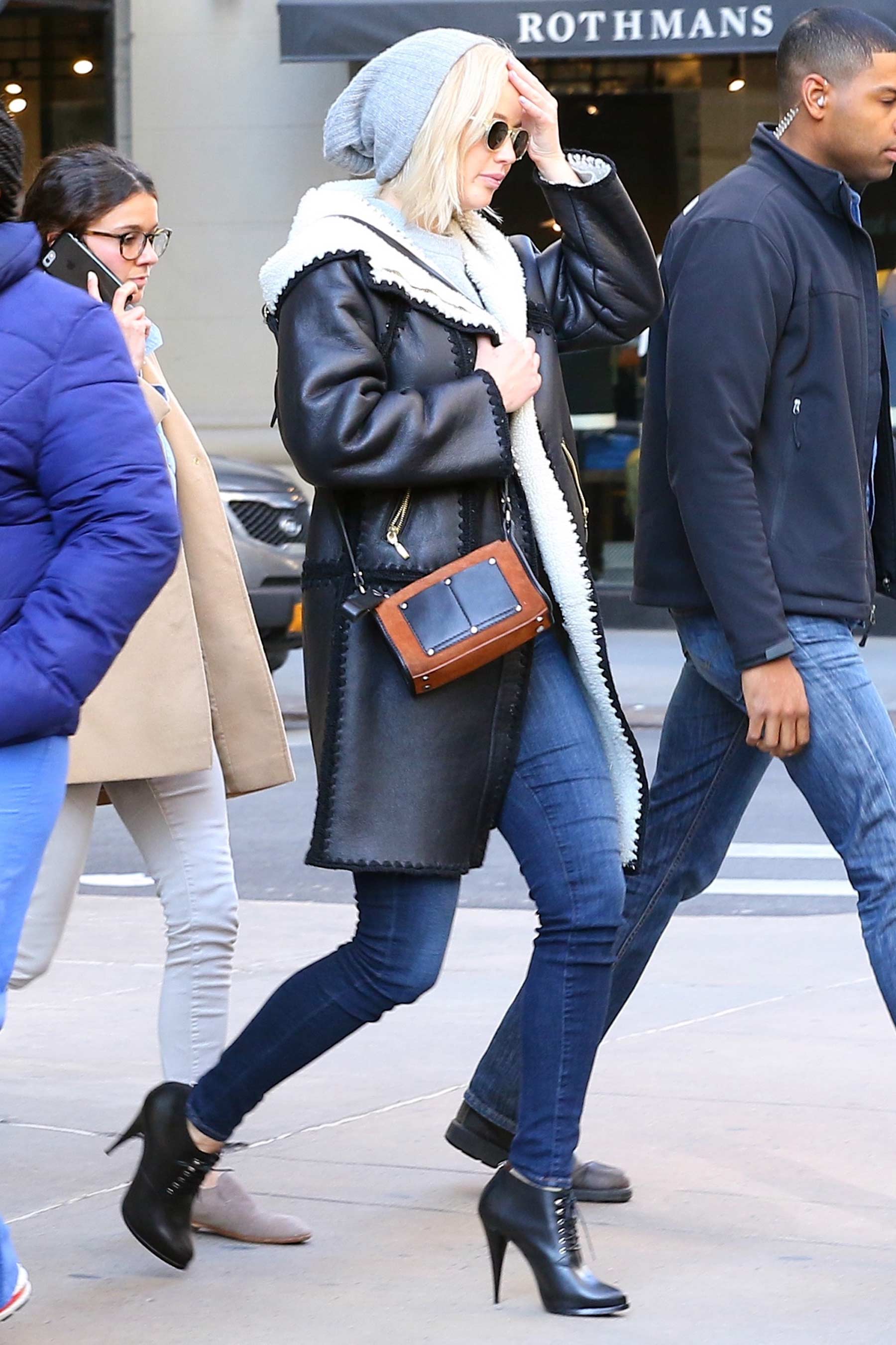 Jennifer Lawrence out in NYC