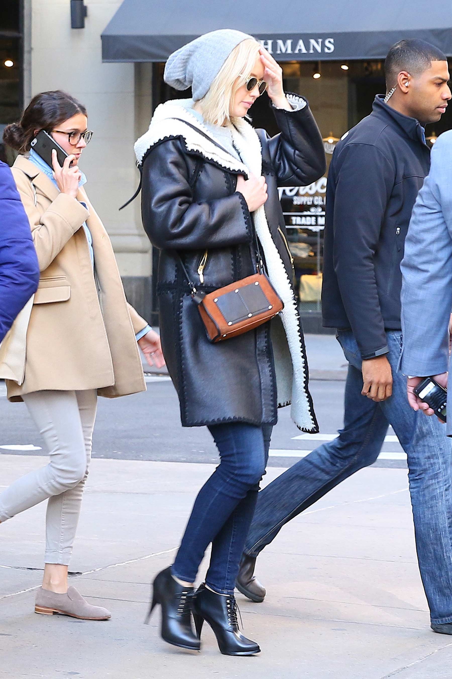 Jennifer Lawrence out in NYC