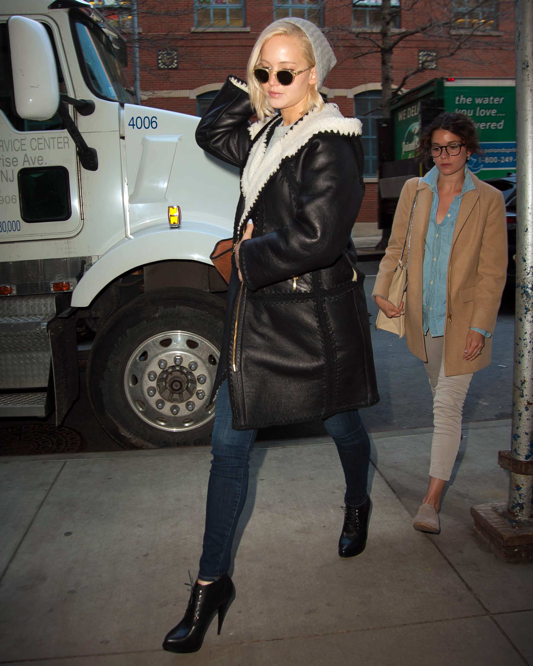 Jennifer Lawrence out in NYC