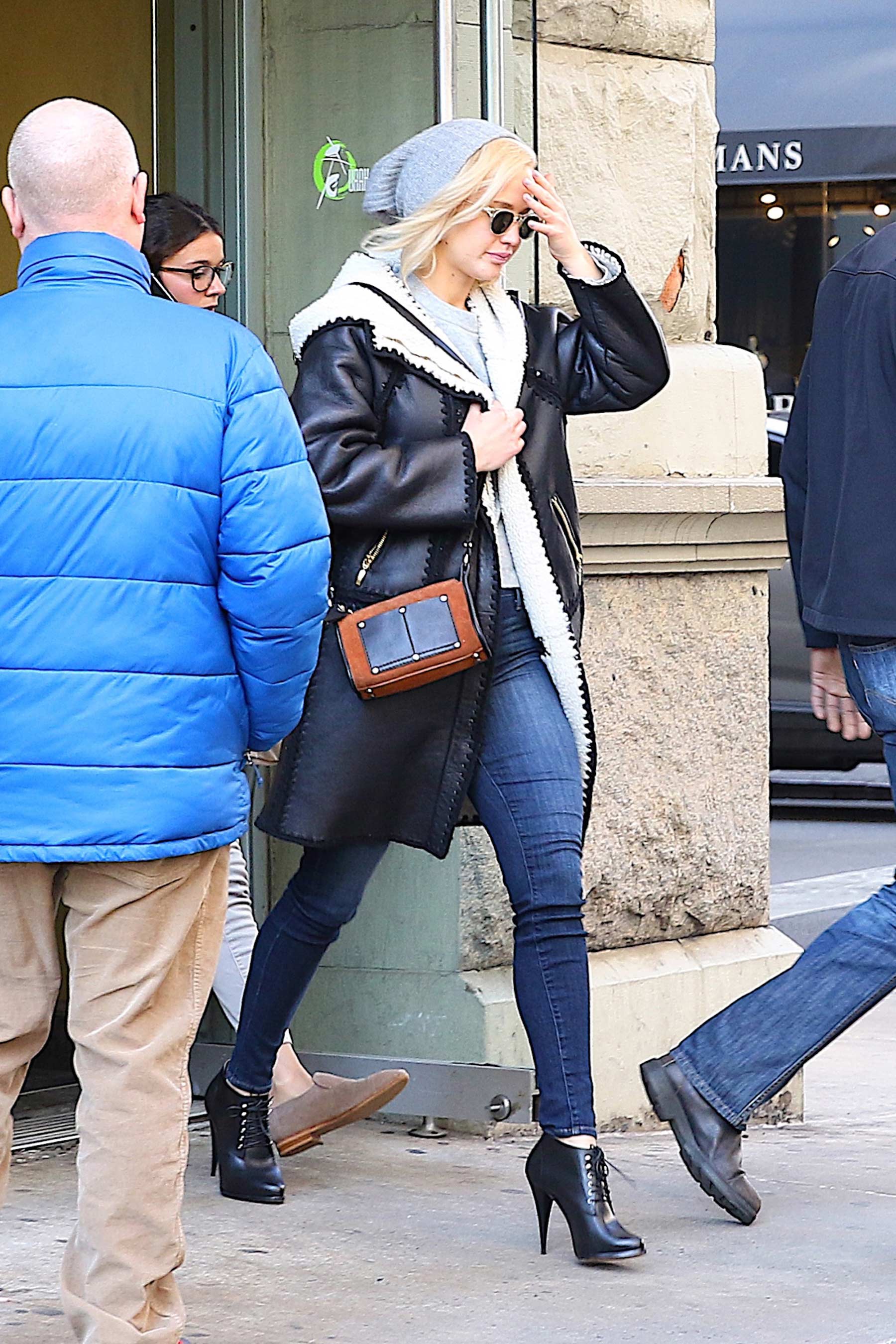 Jennifer Lawrence out in NYC