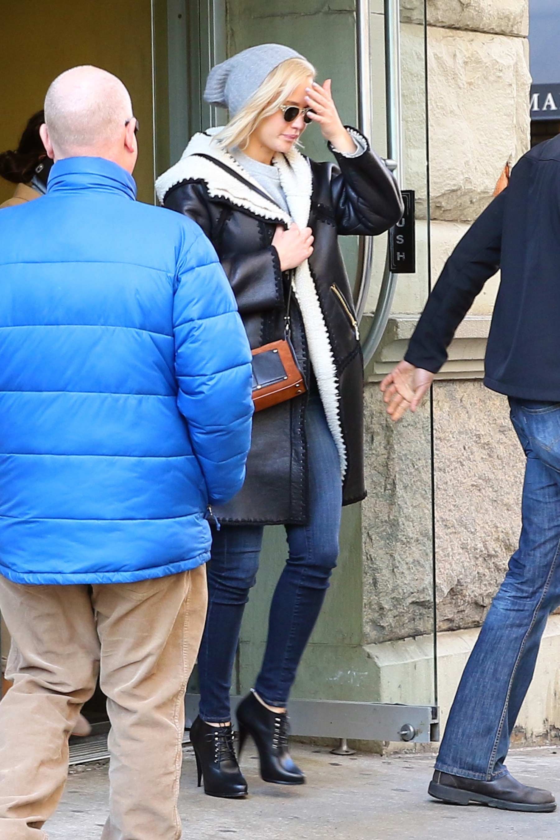 Jennifer Lawrence out in NYC