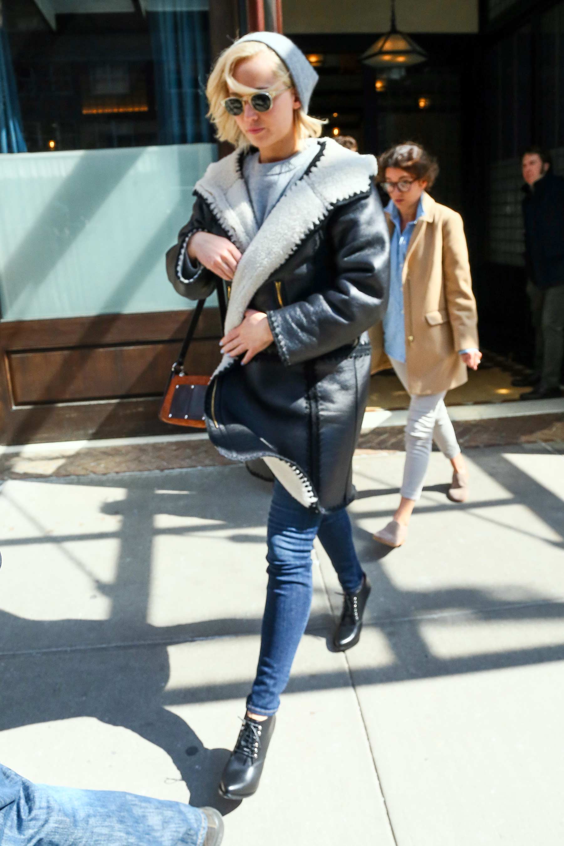 Jennifer Lawrence out in NYC