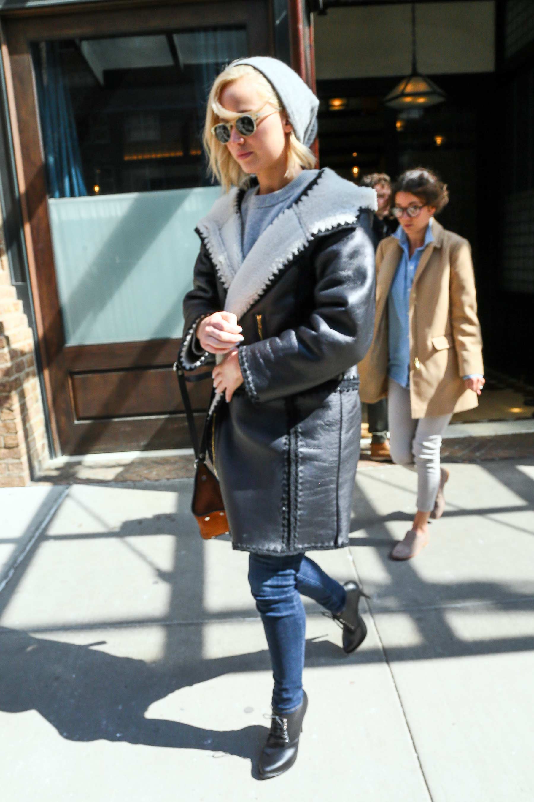 Jennifer Lawrence out in NYC