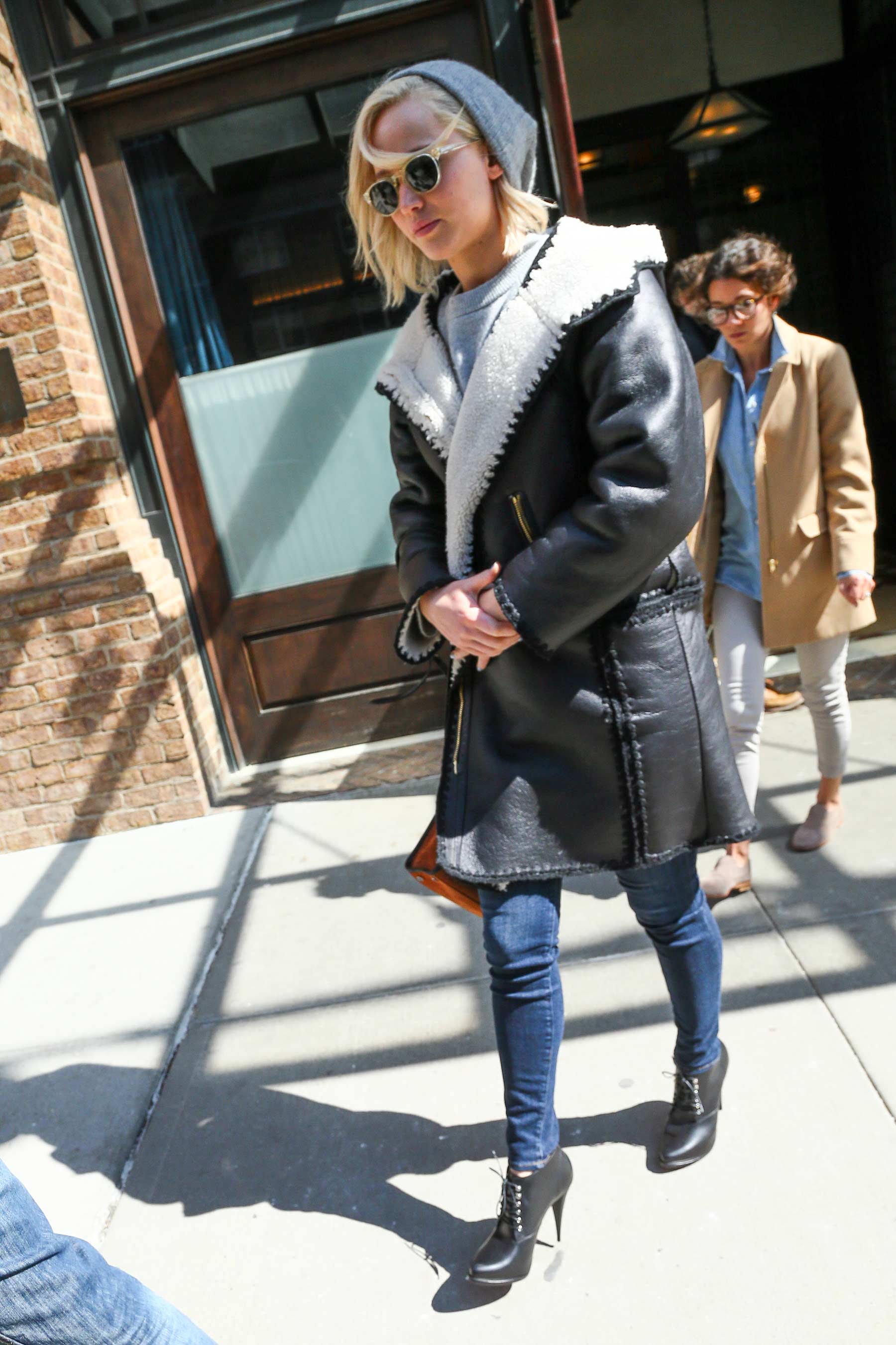 Jennifer Lawrence out in NYC