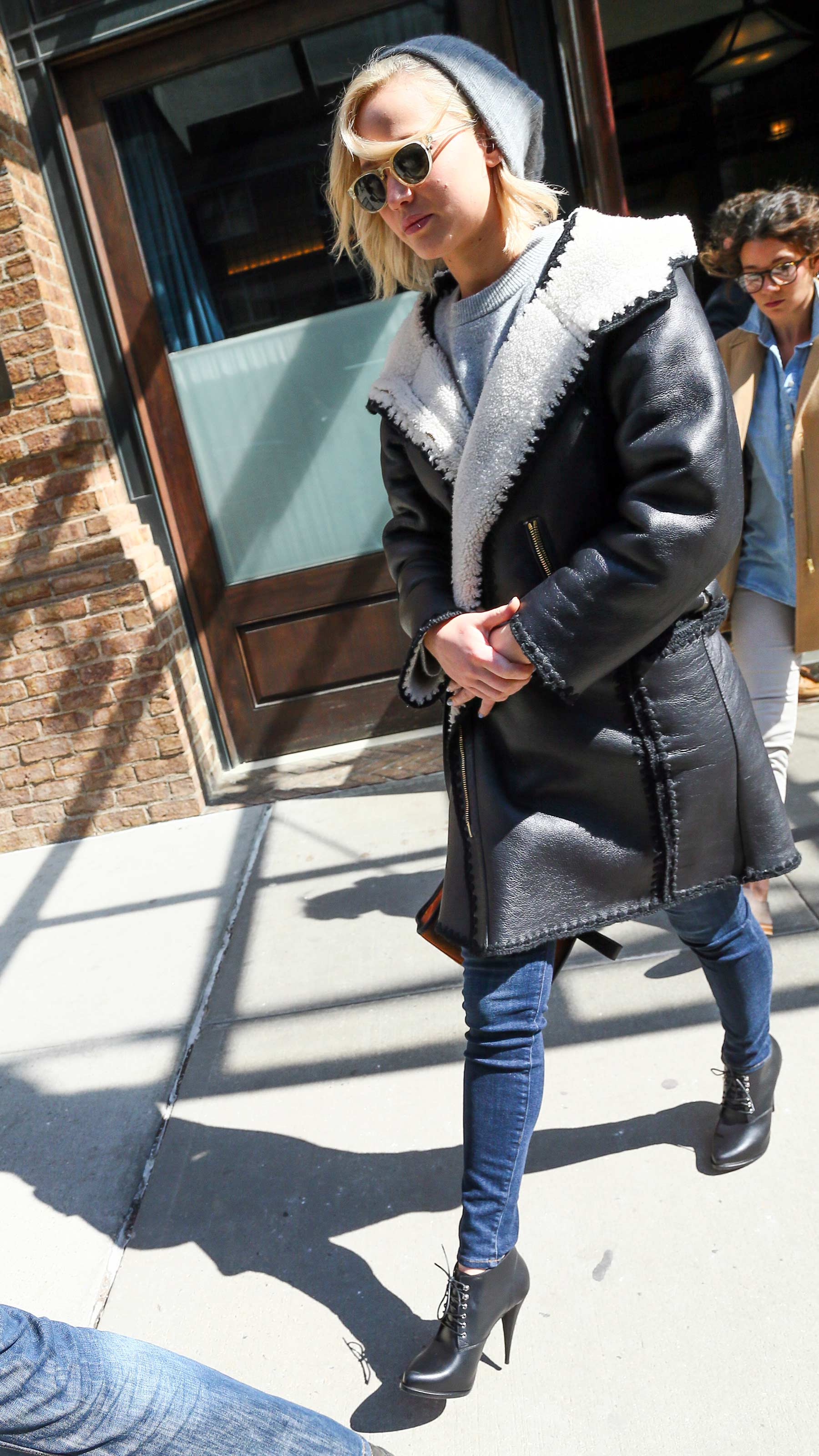 Jennifer Lawrence out in NYC