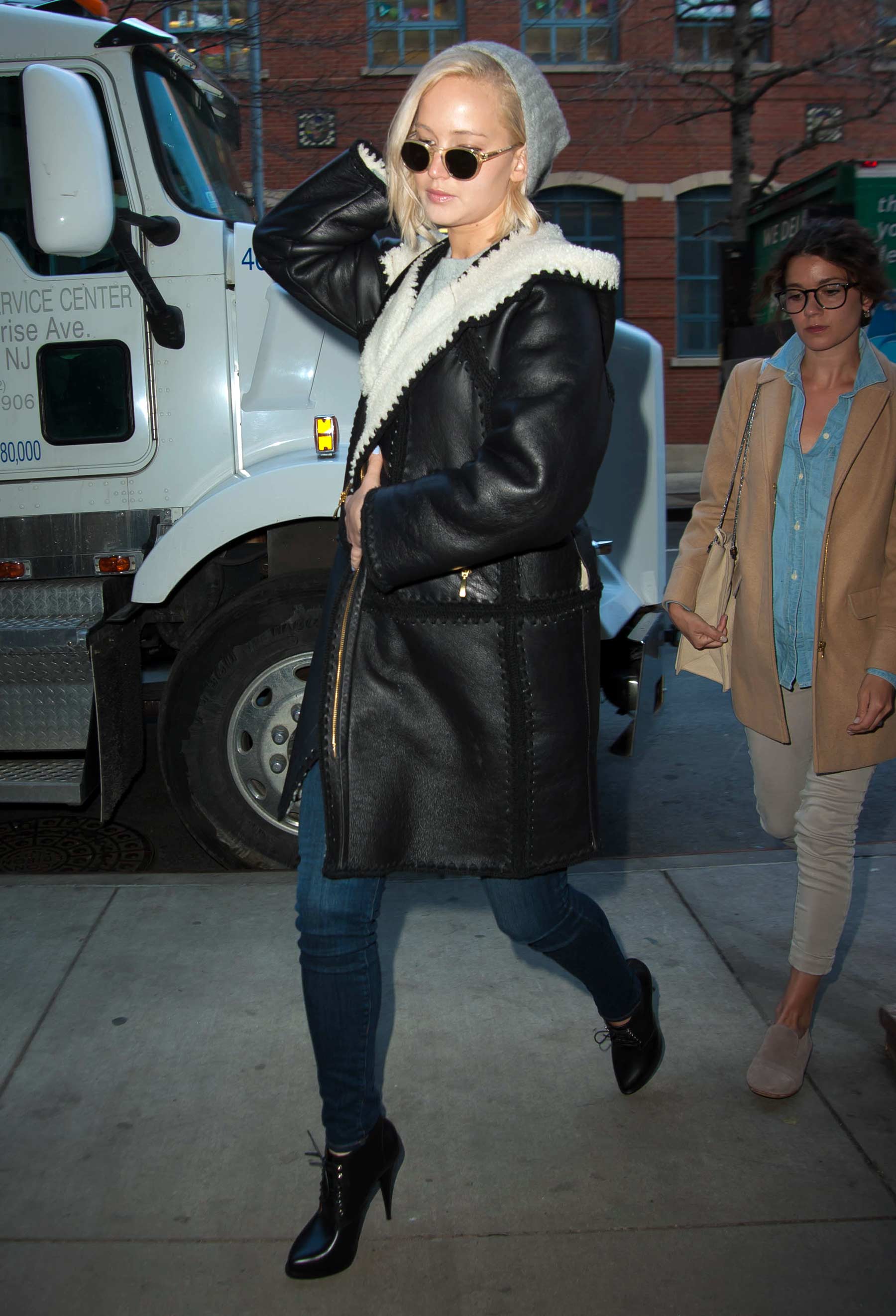 Jennifer Lawrence out in NYC