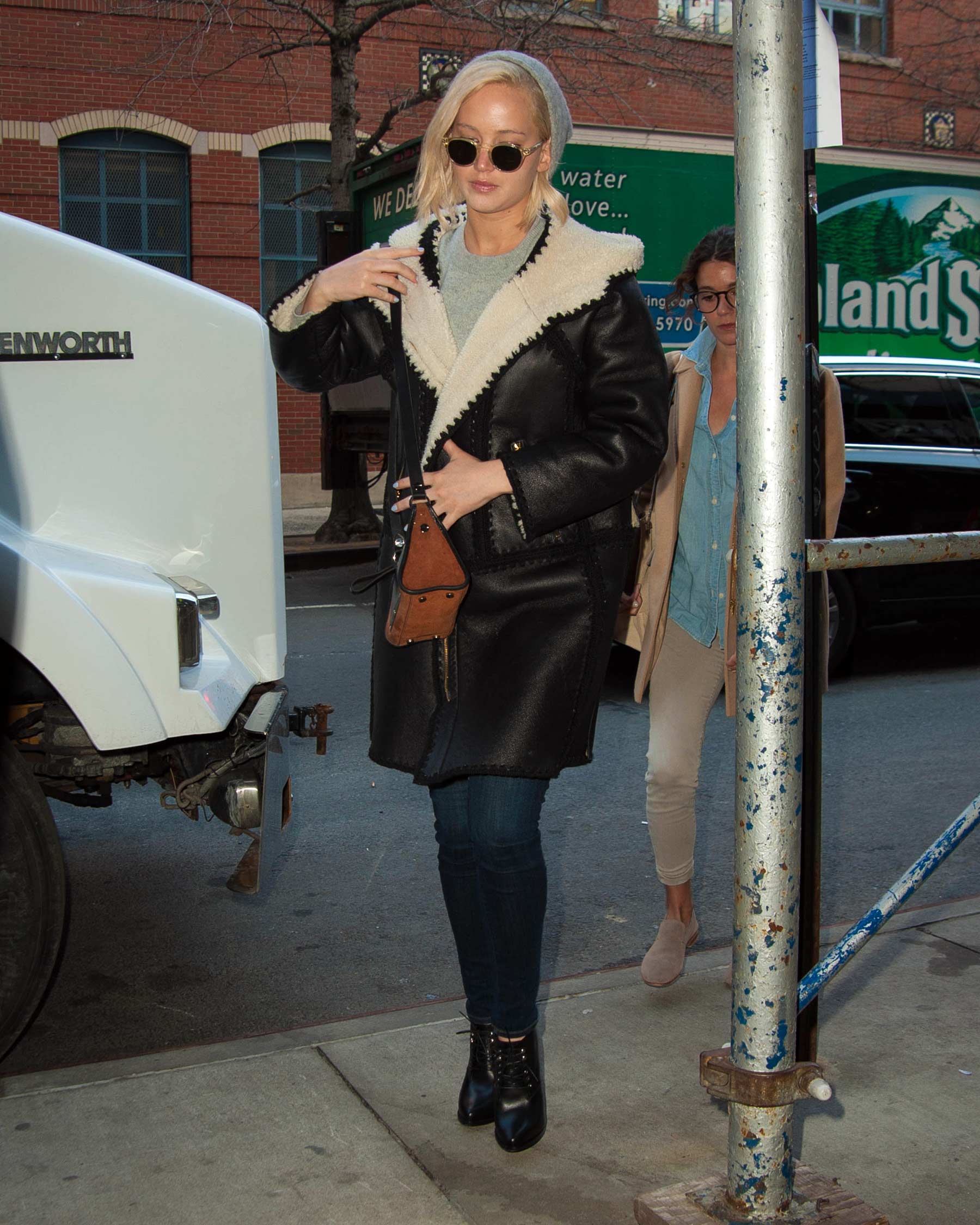 Jennifer Lawrence out in NYC