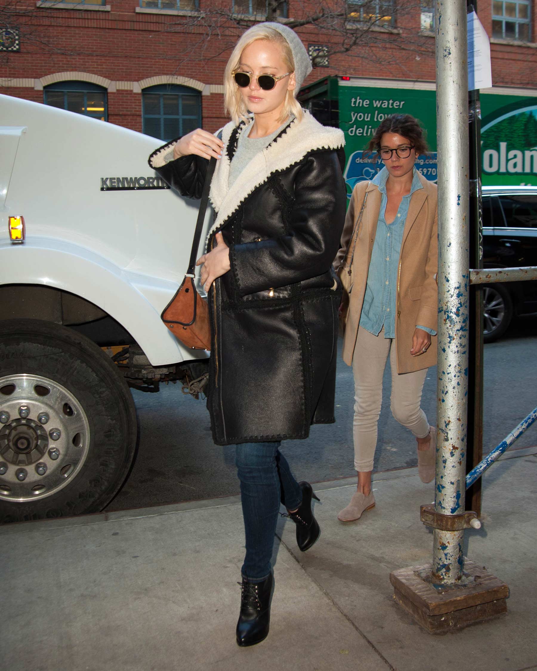 Jennifer Lawrence out in NYC