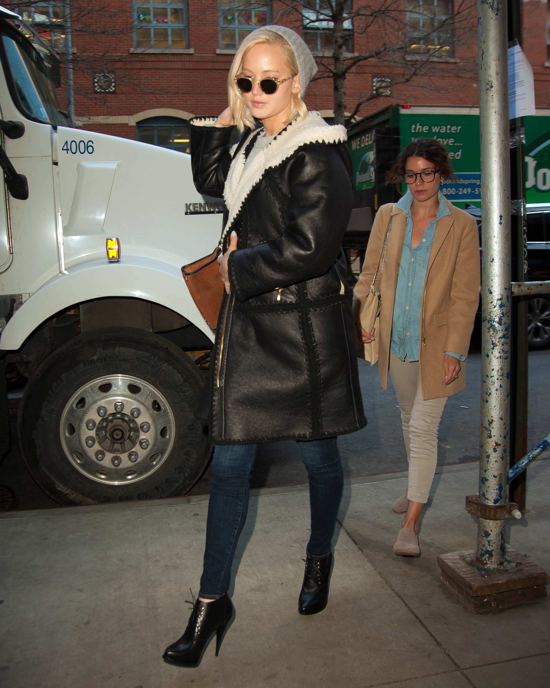 Jennifer Lawrence out in NYC