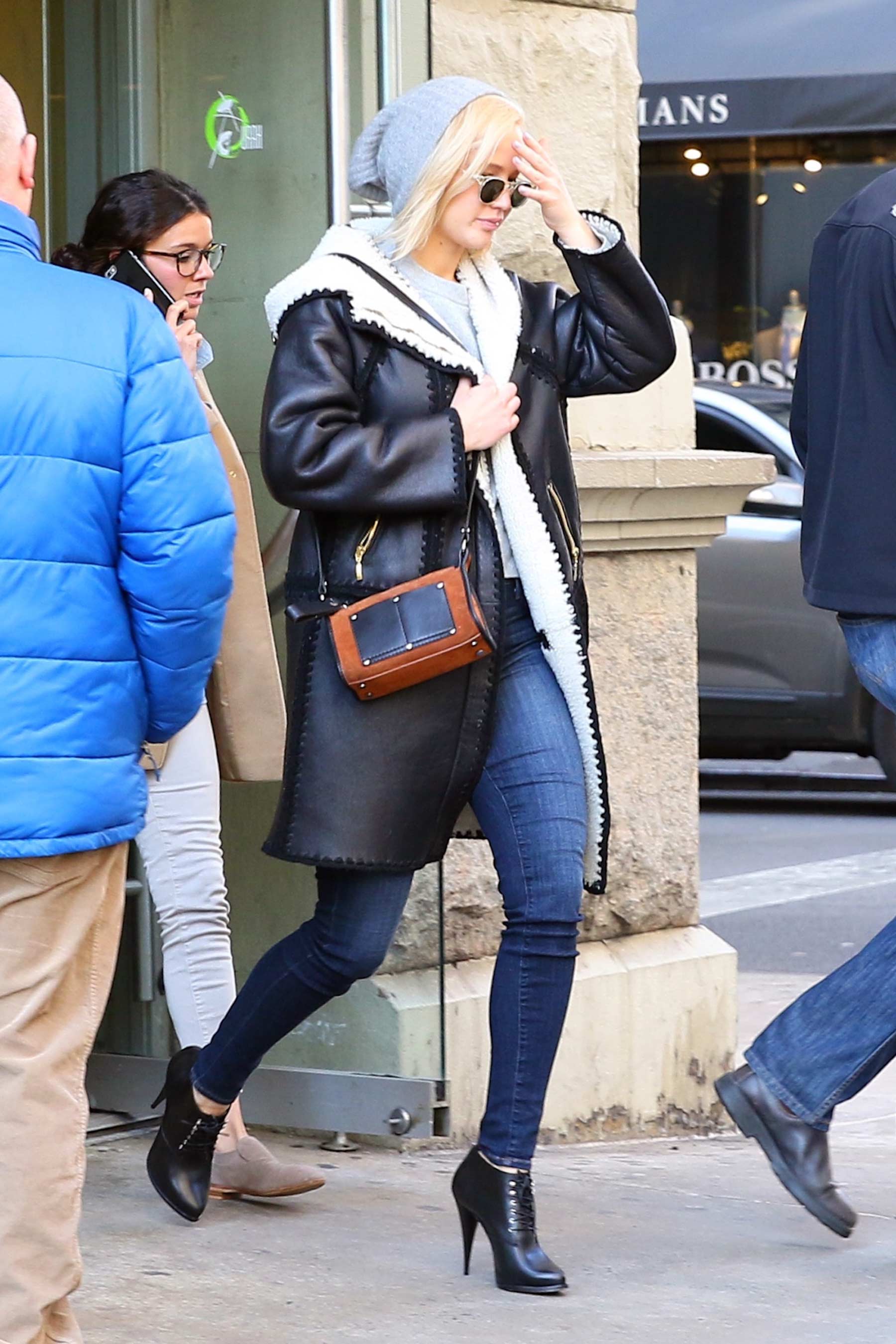 Jennifer Lawrence out in NYC