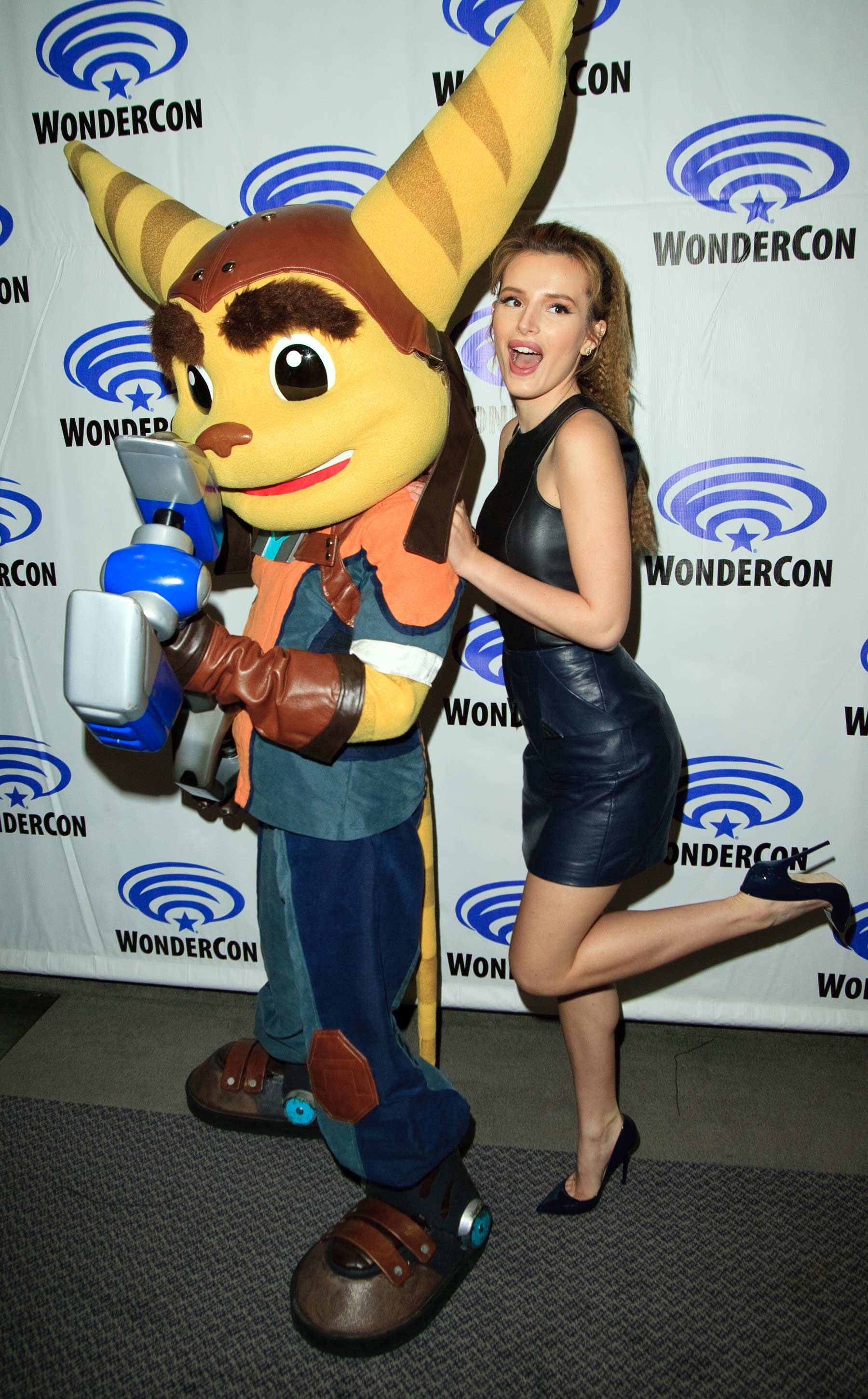 Bella Thorne attends Ratchet & Clank WonderCon Presentation