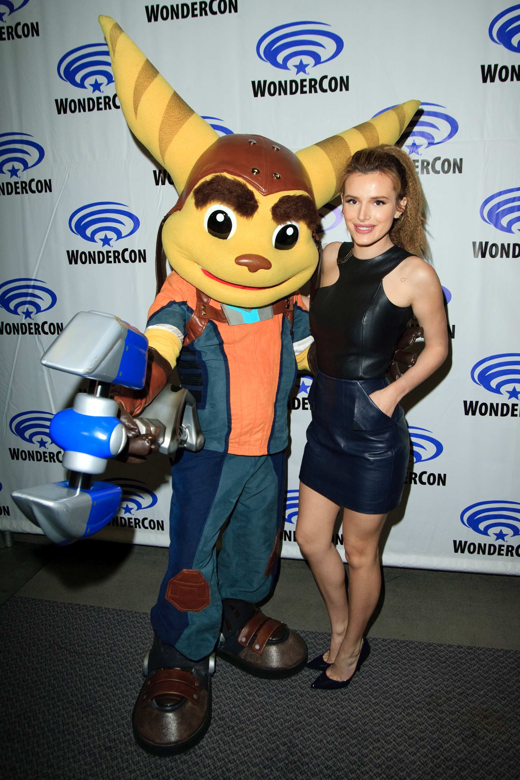 Bella Thorne attends Ratchet & Clank WonderCon Presentation