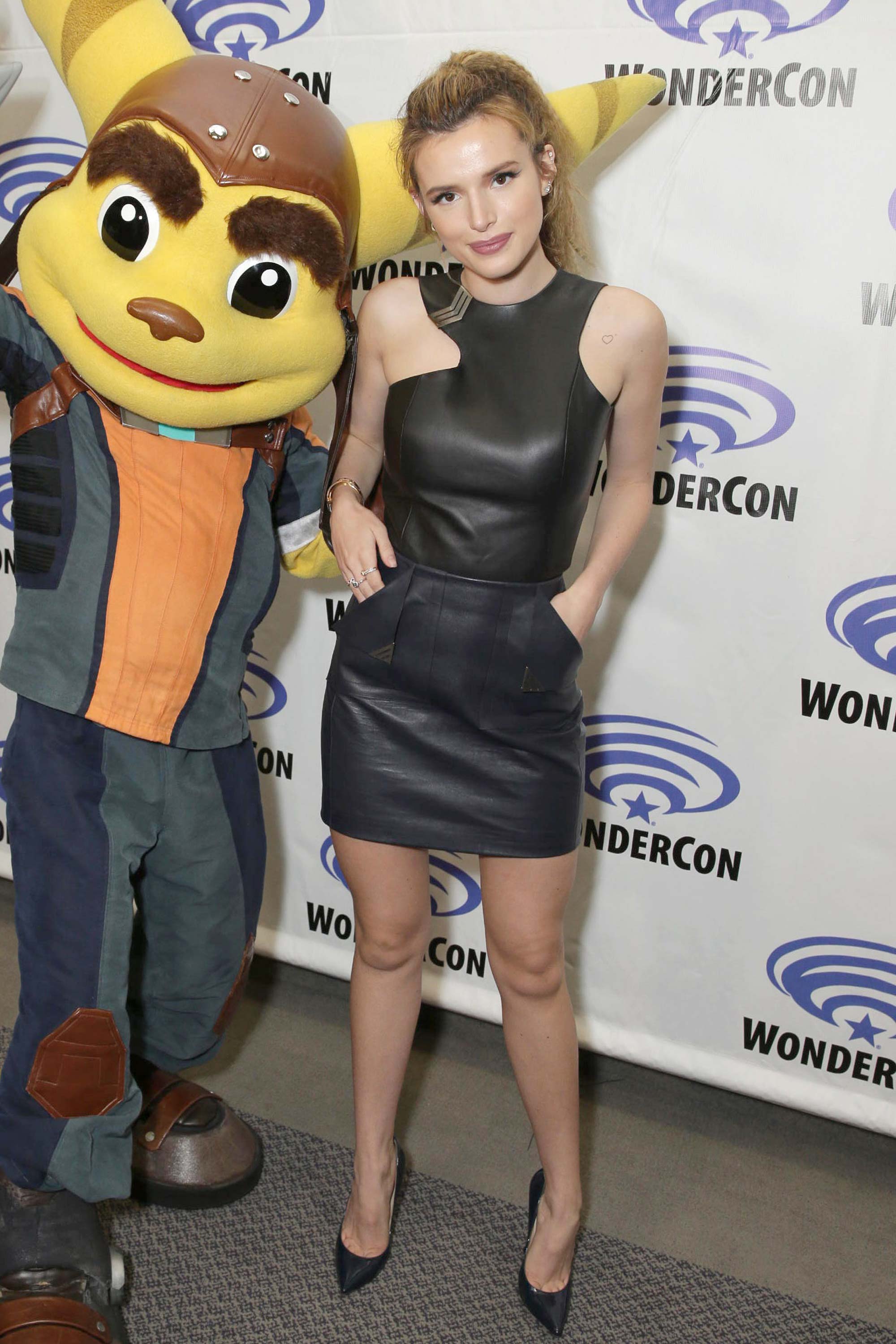 Bella Thorne attends Ratchet & Clank WonderCon Presentation
