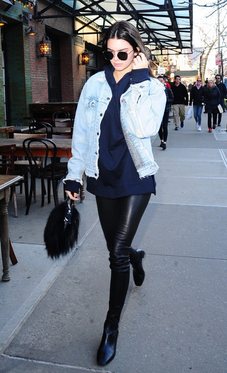 Kendall Jenner out in NYC