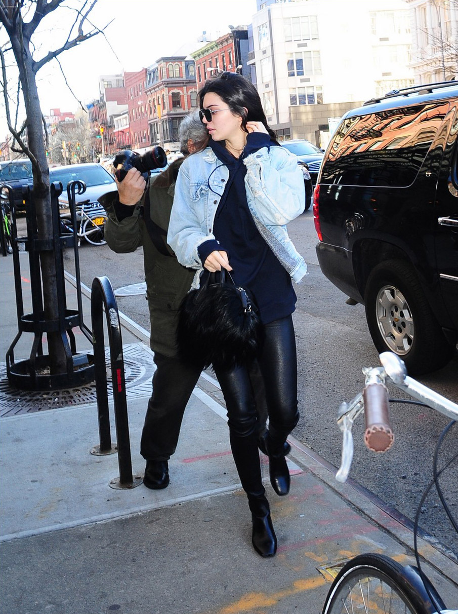 Kendall Jenner out in NYC