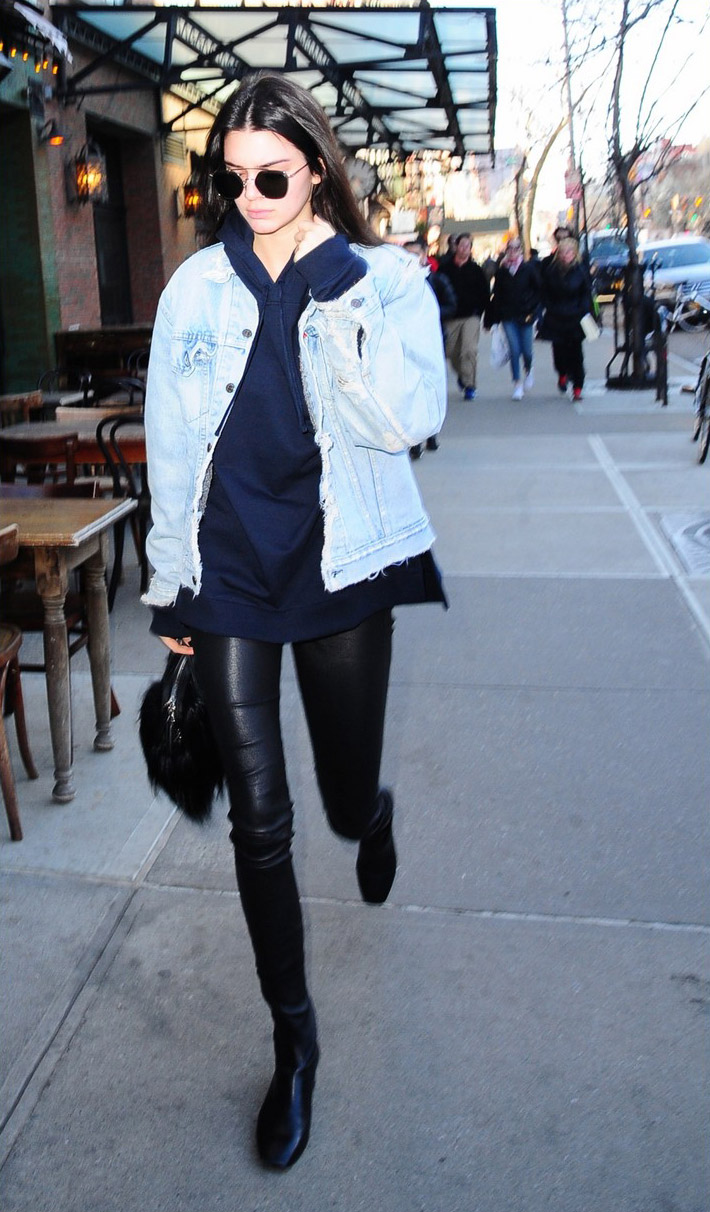 Kendall Jenner out in NYC