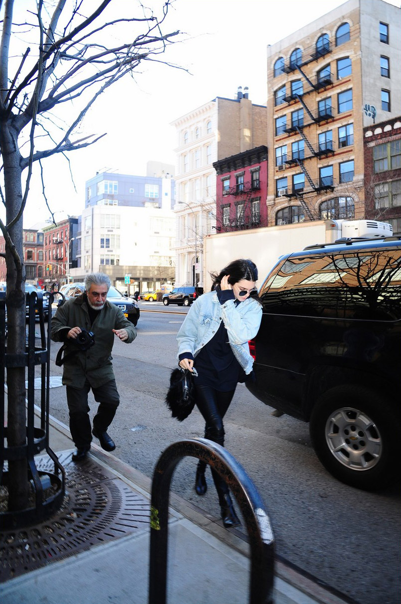 Kendall Jenner out in NYC