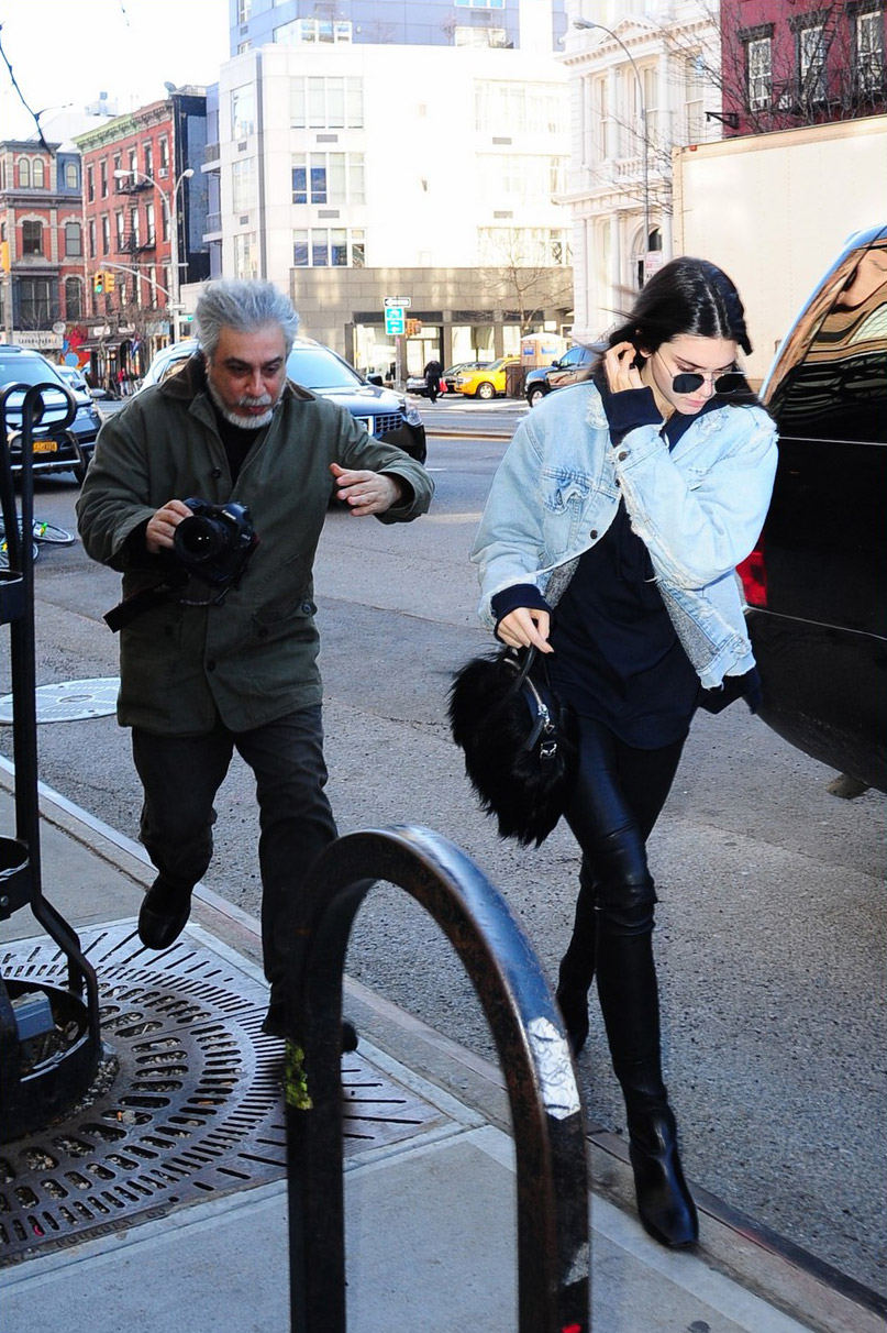 Kendall Jenner out in NYC