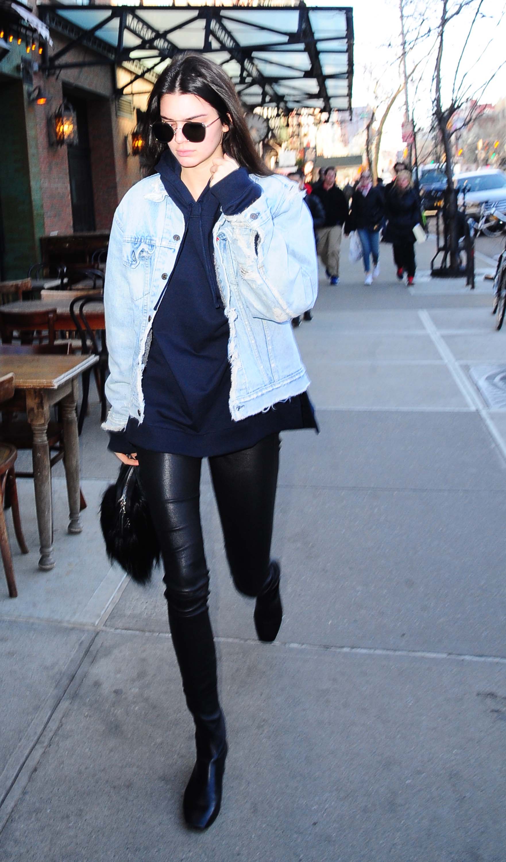 Kendall Jenner out in NYC