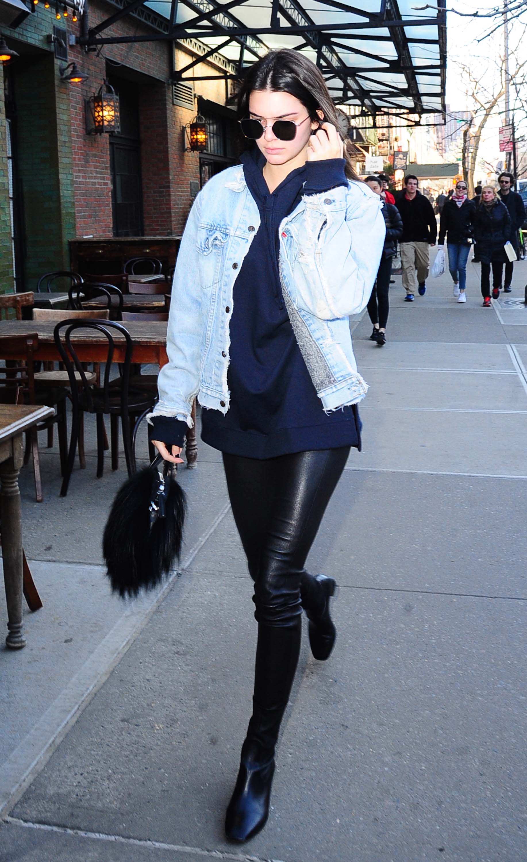 Kendall Jenner out in NYC