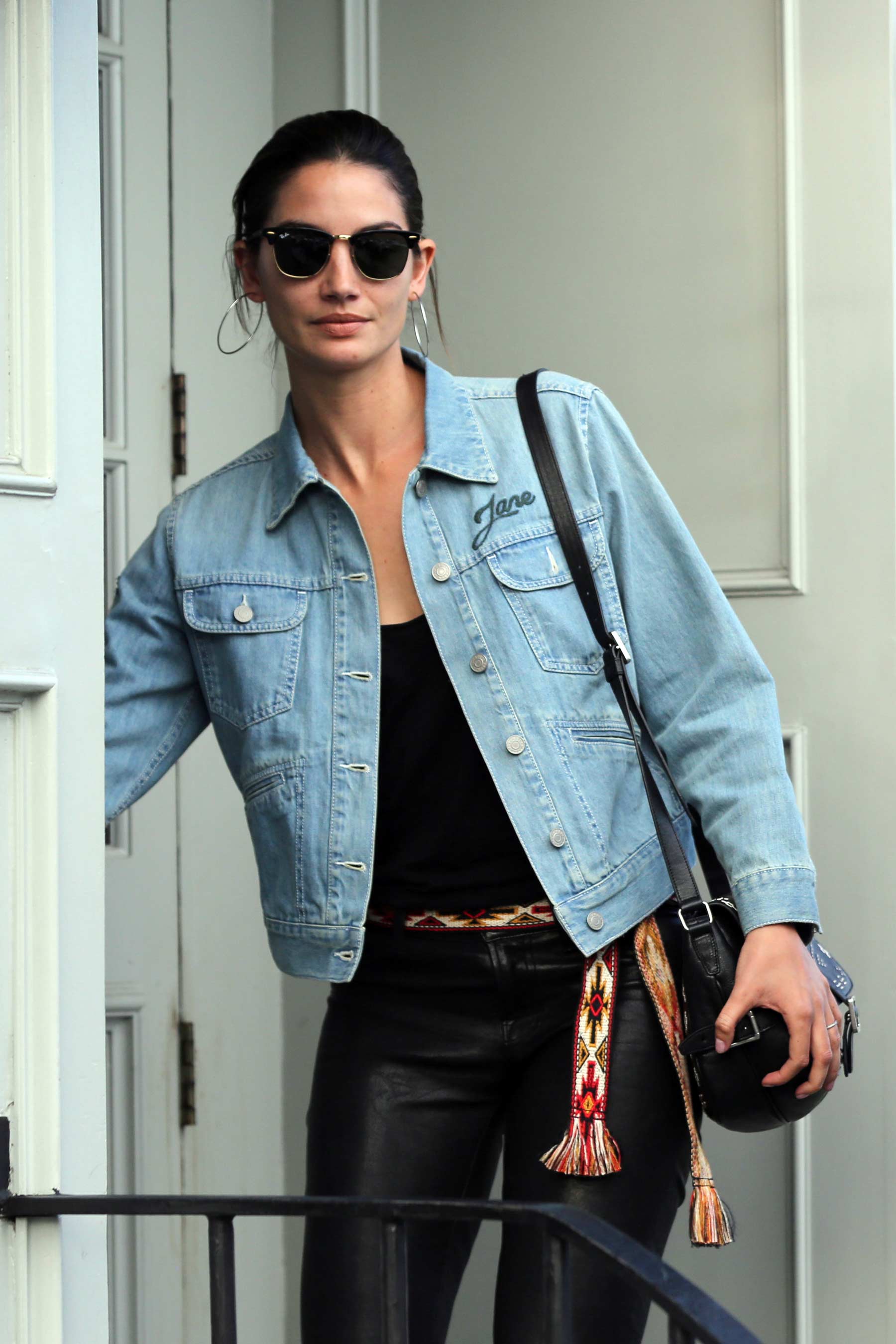 Lily Aldridge lunch and shopping in West Hollywood