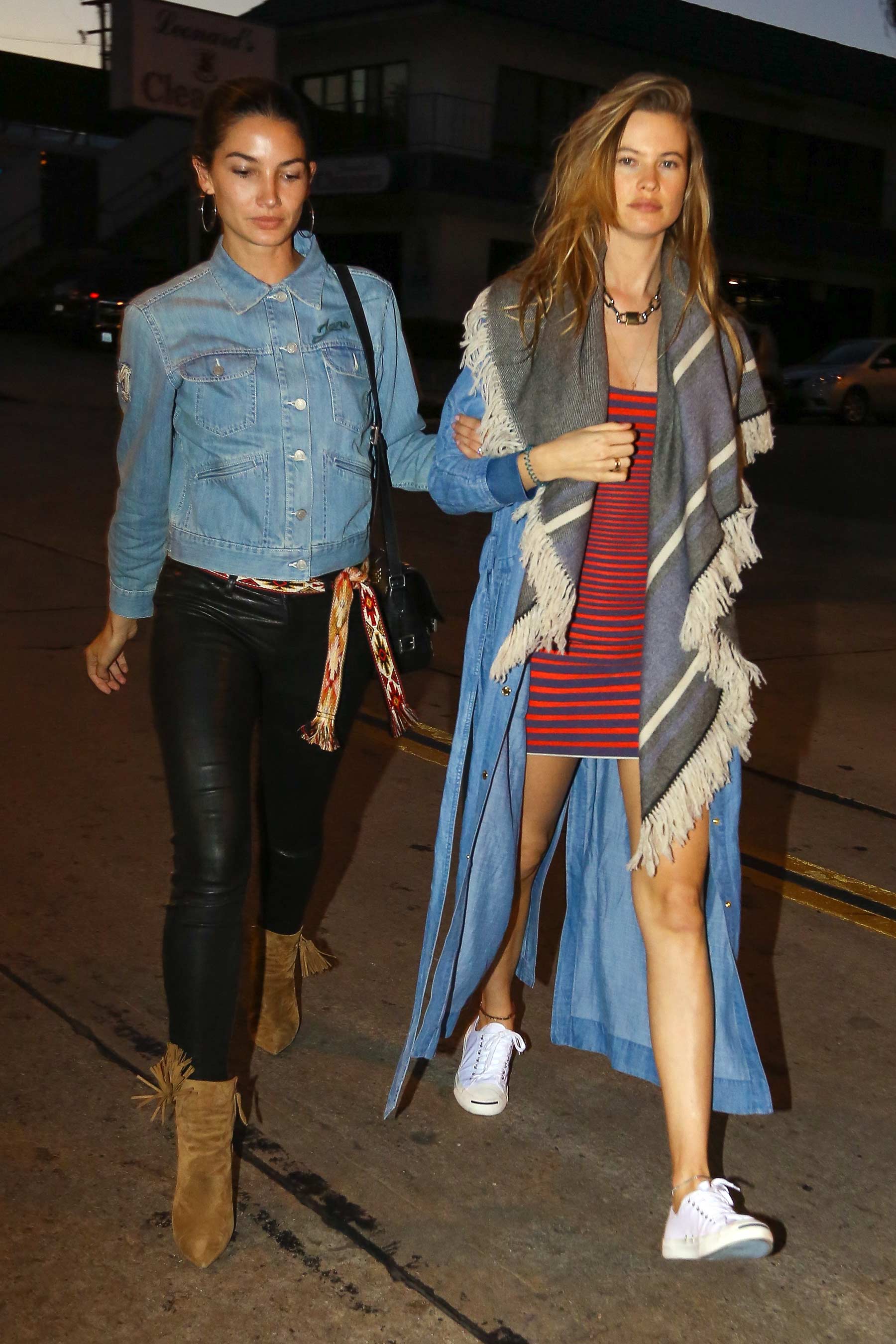 Lily Aldridge lunch and shopping in West Hollywood