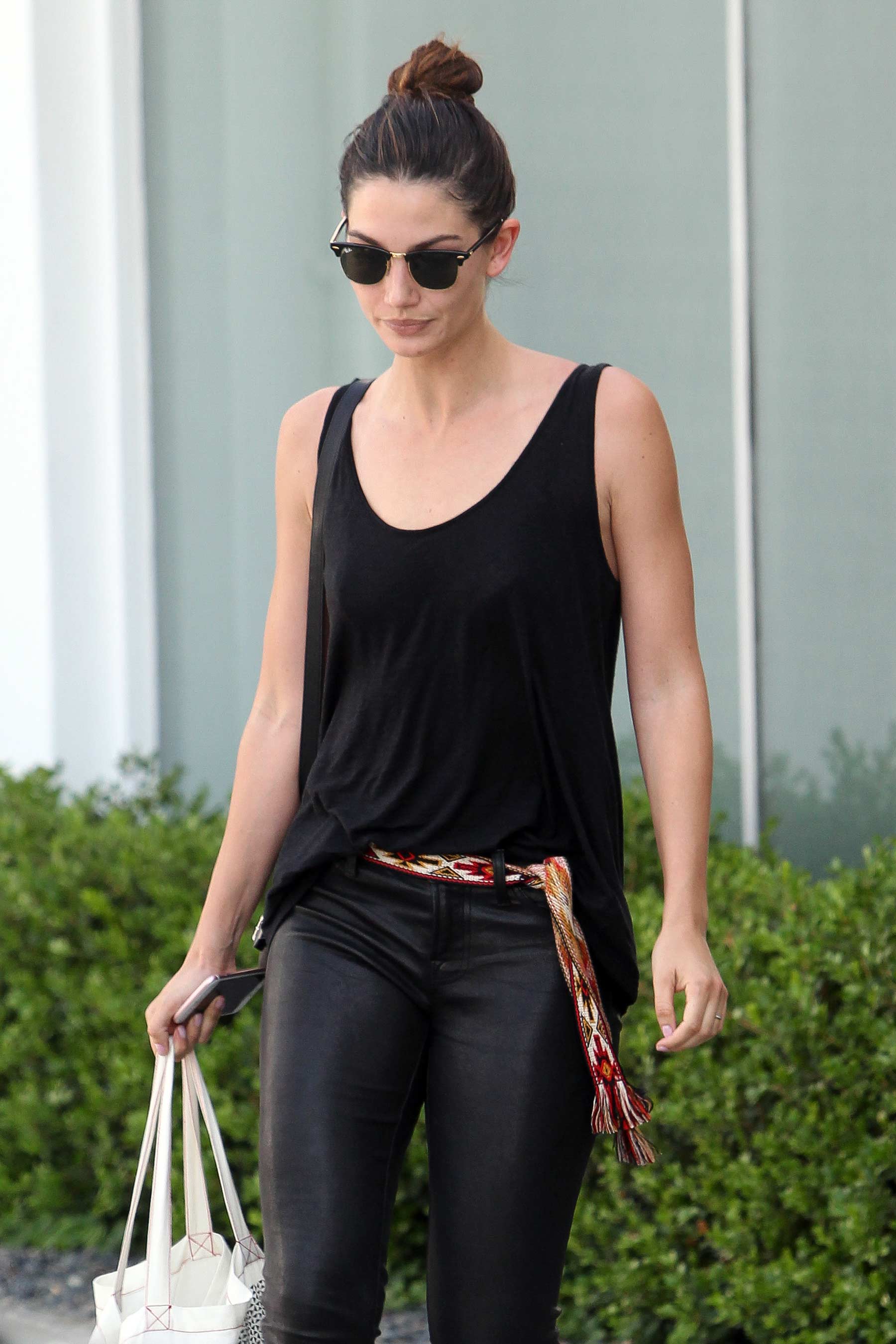 Lily Aldridge out in West Hollywood