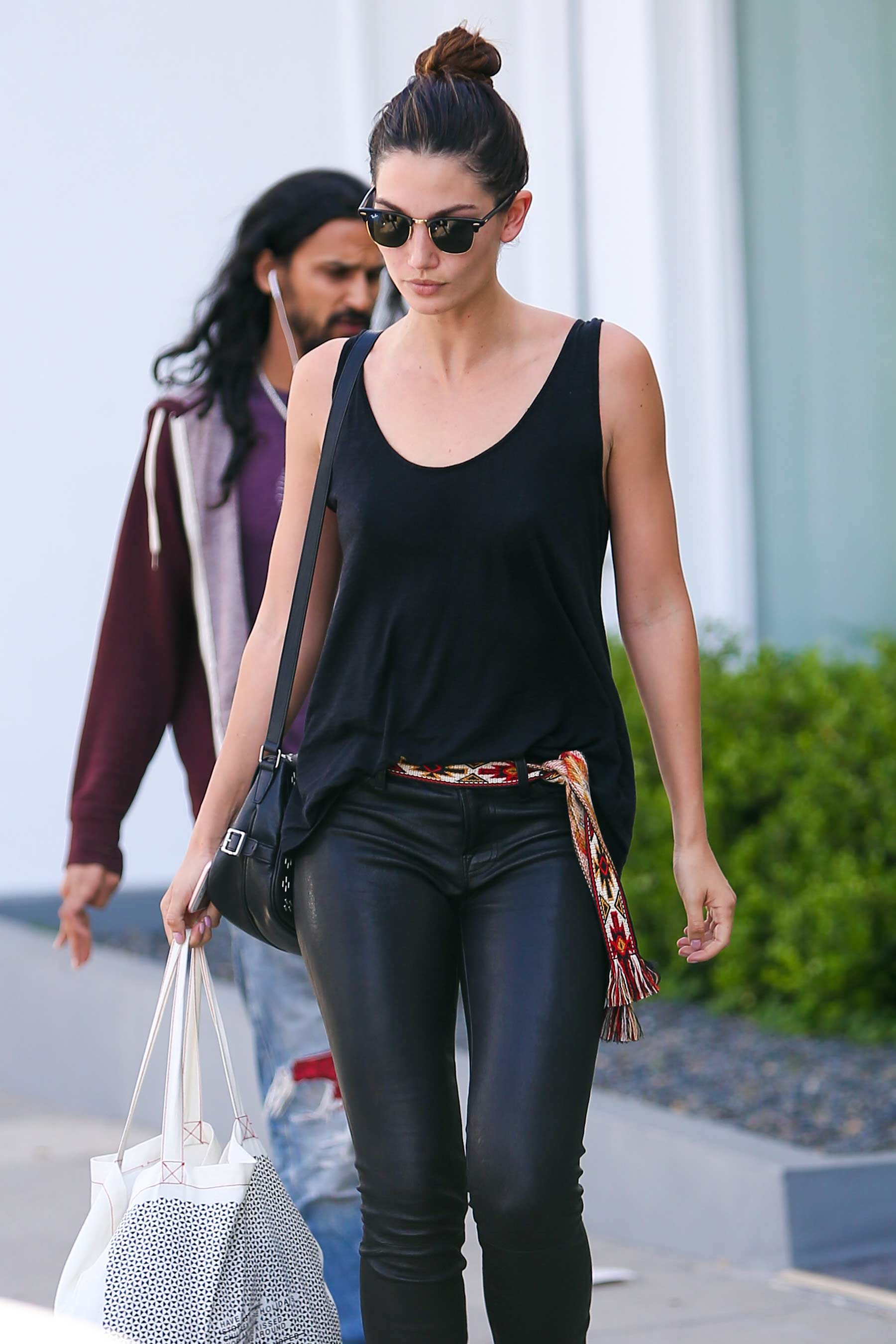 Lily Aldridge out in West Hollywood