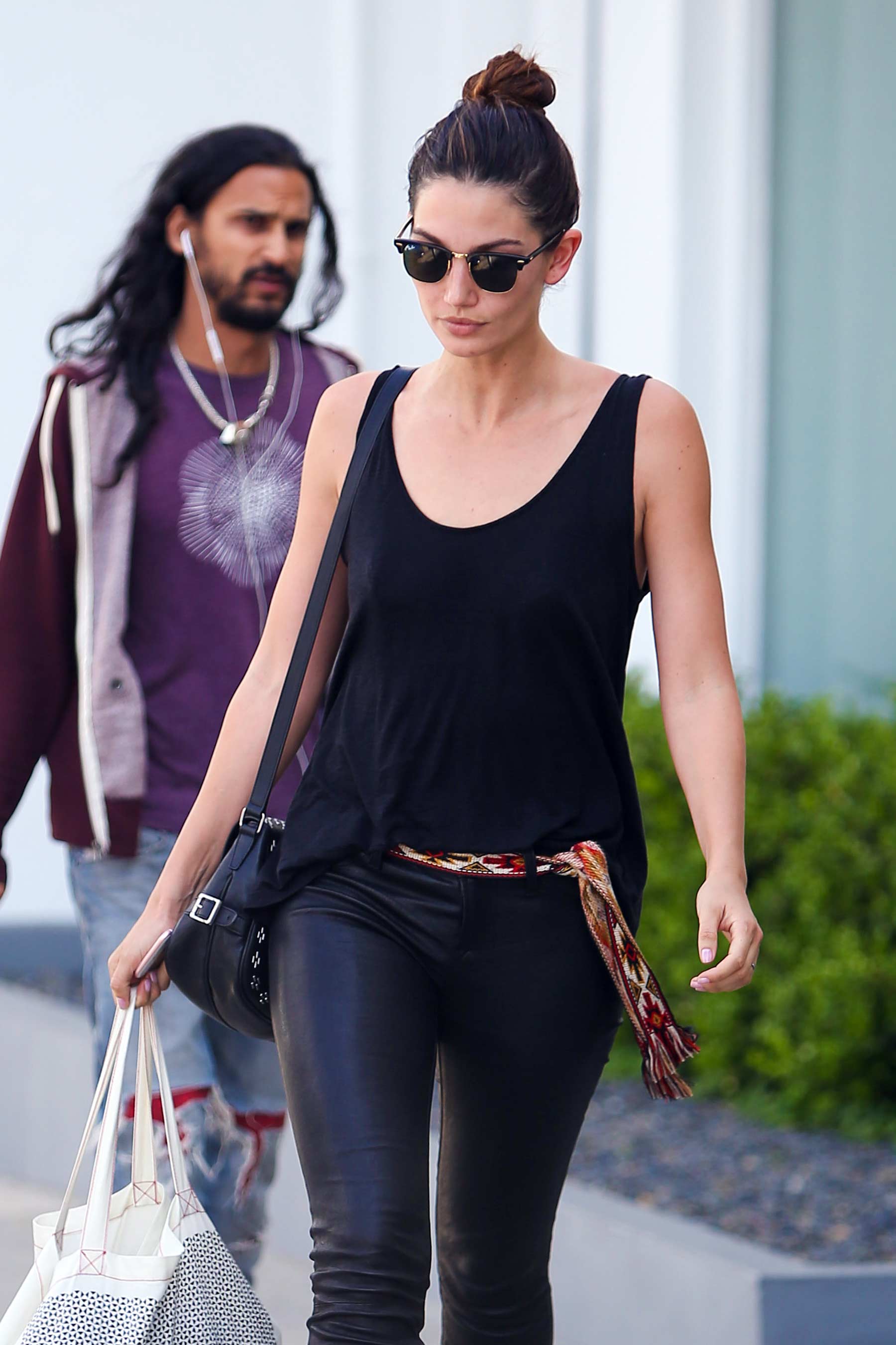 Lily Aldridge out in West Hollywood