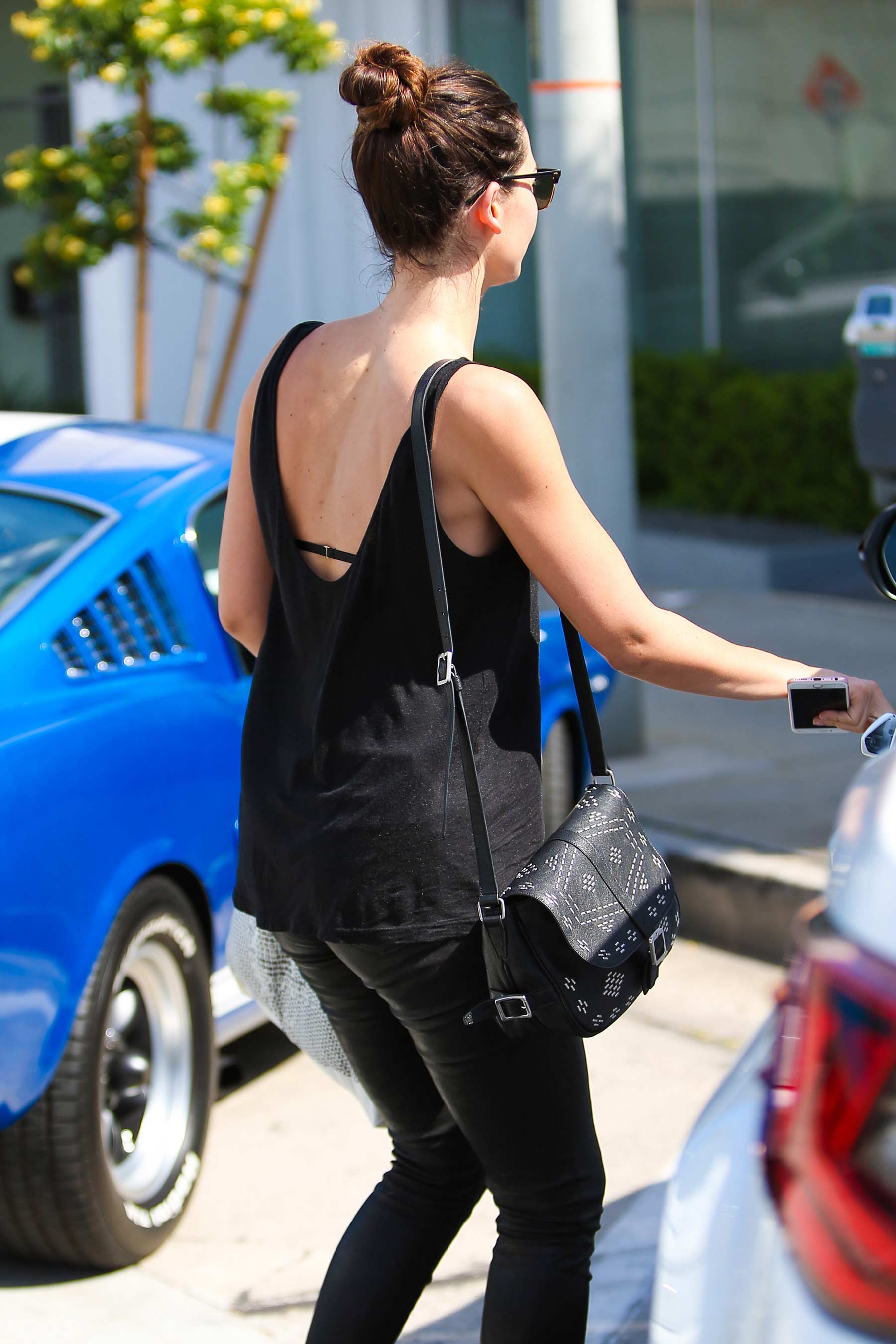Lily Aldridge out in West Hollywood