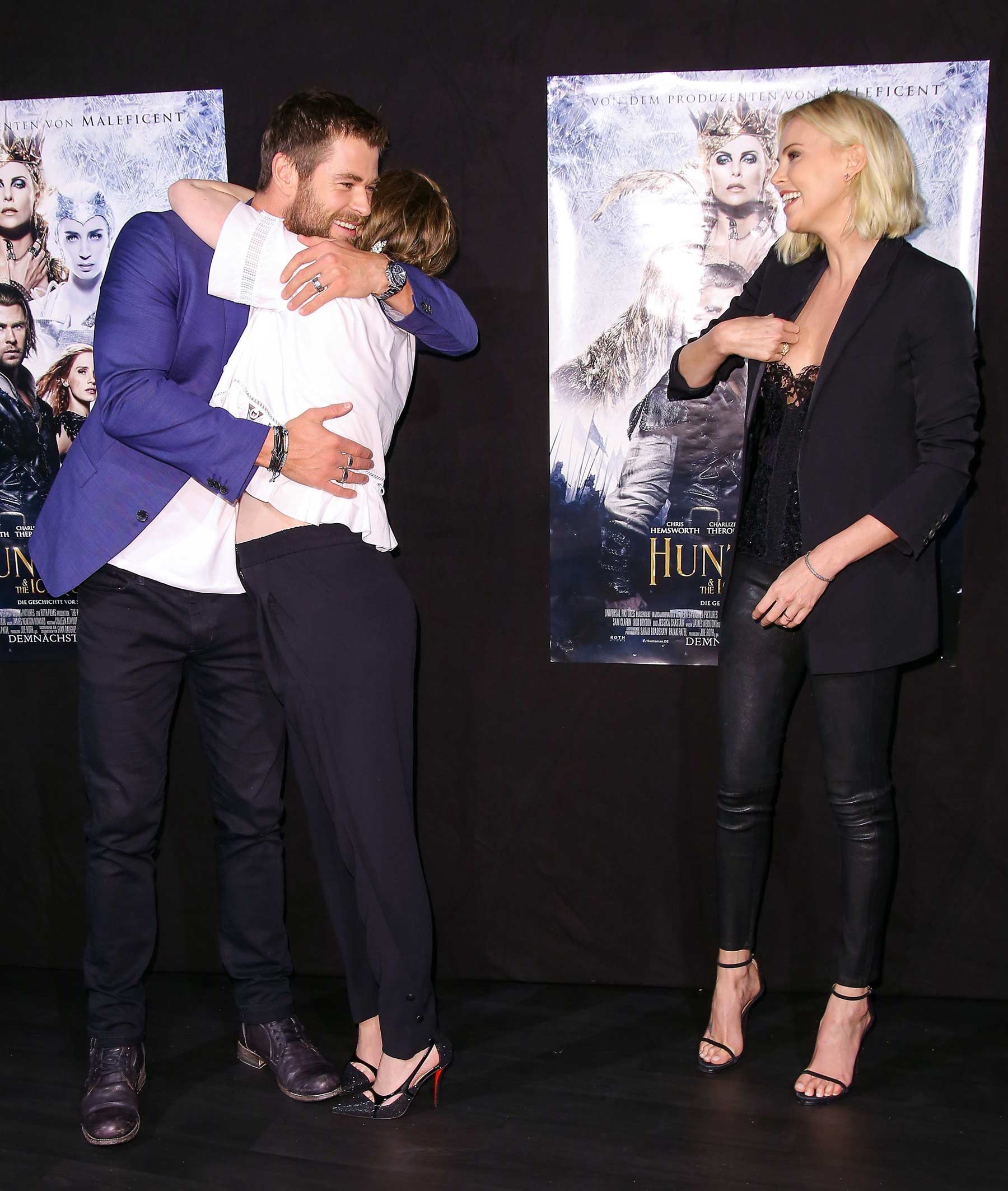 Charlize Theron attends The Huntsman Winter’s War premiere