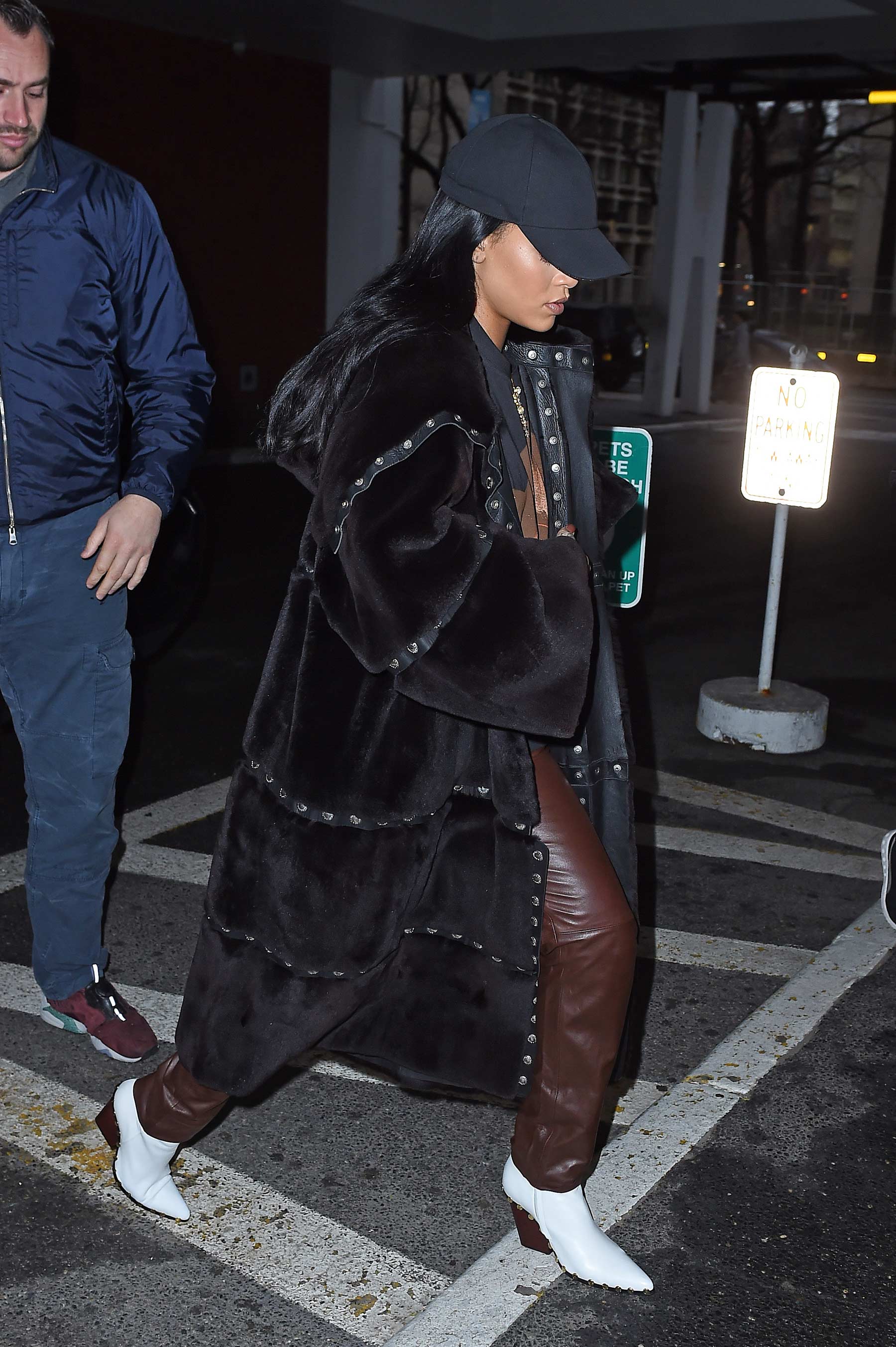 Rihanna leaving dentist’s office in New York City