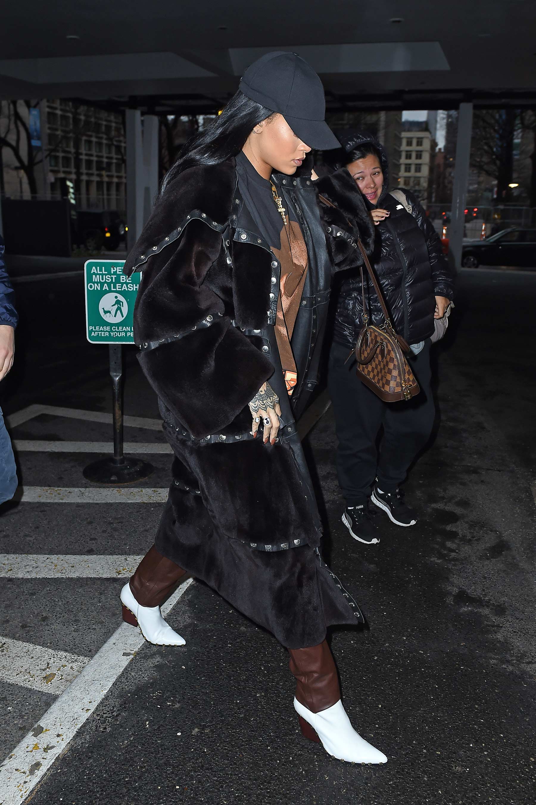 Rihanna leaving dentist’s office in New York City