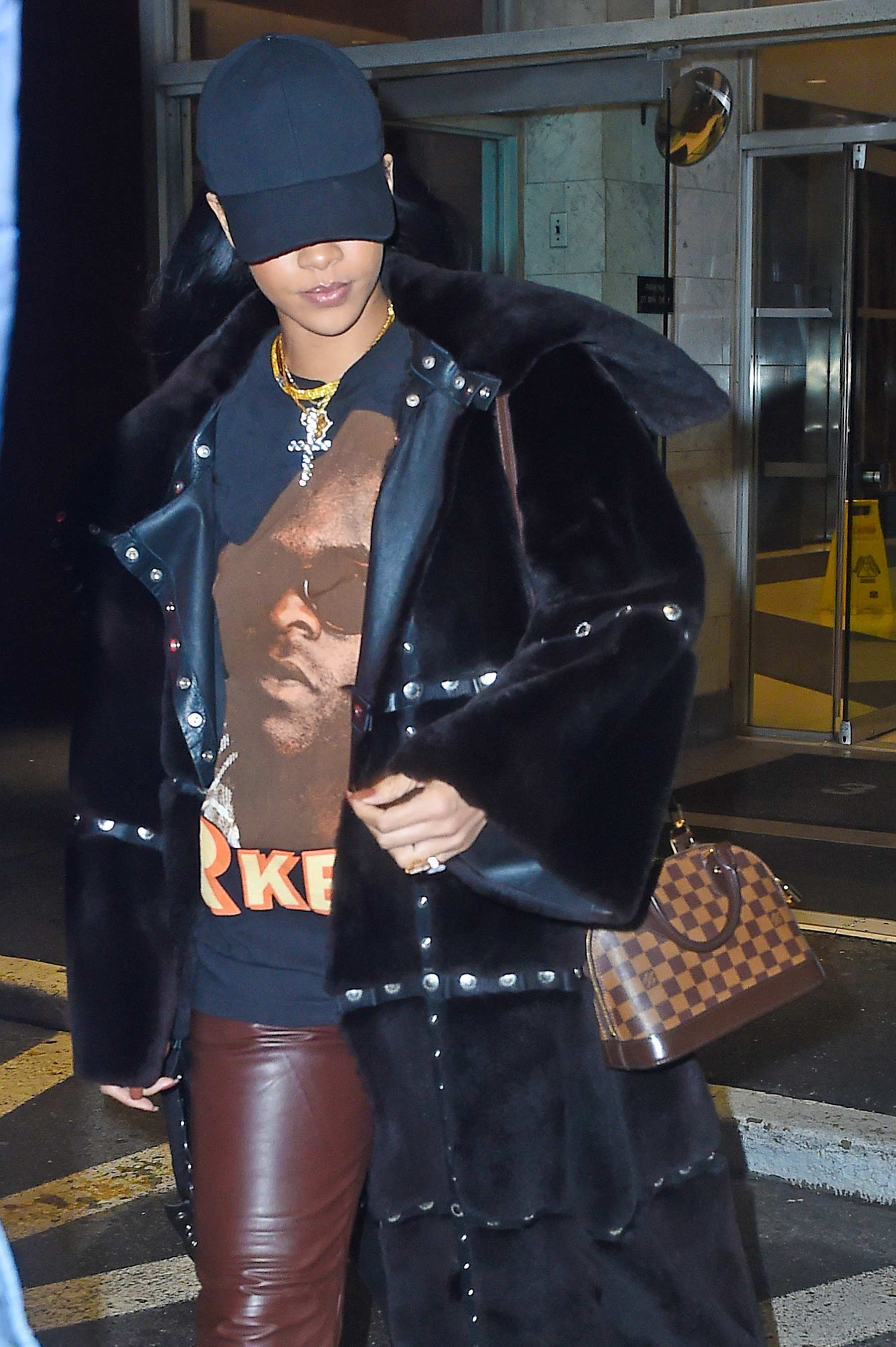 Rihanna leaving dentist’s office in New York City